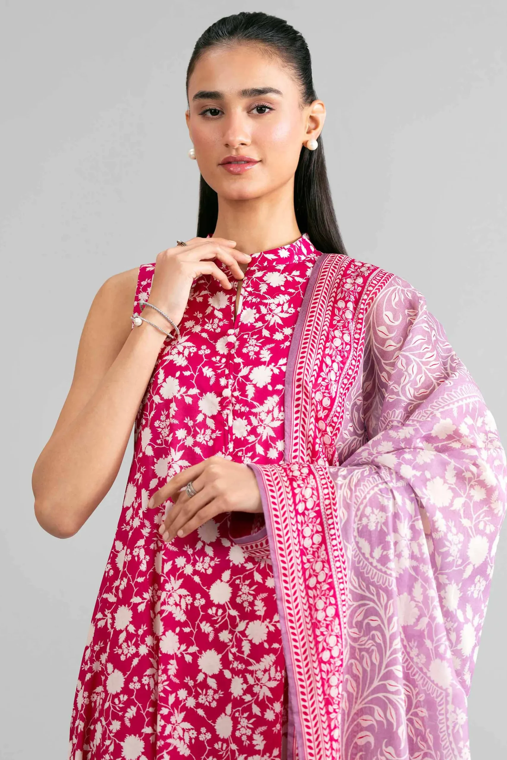 3 Piece - Printed Suit - 42601887