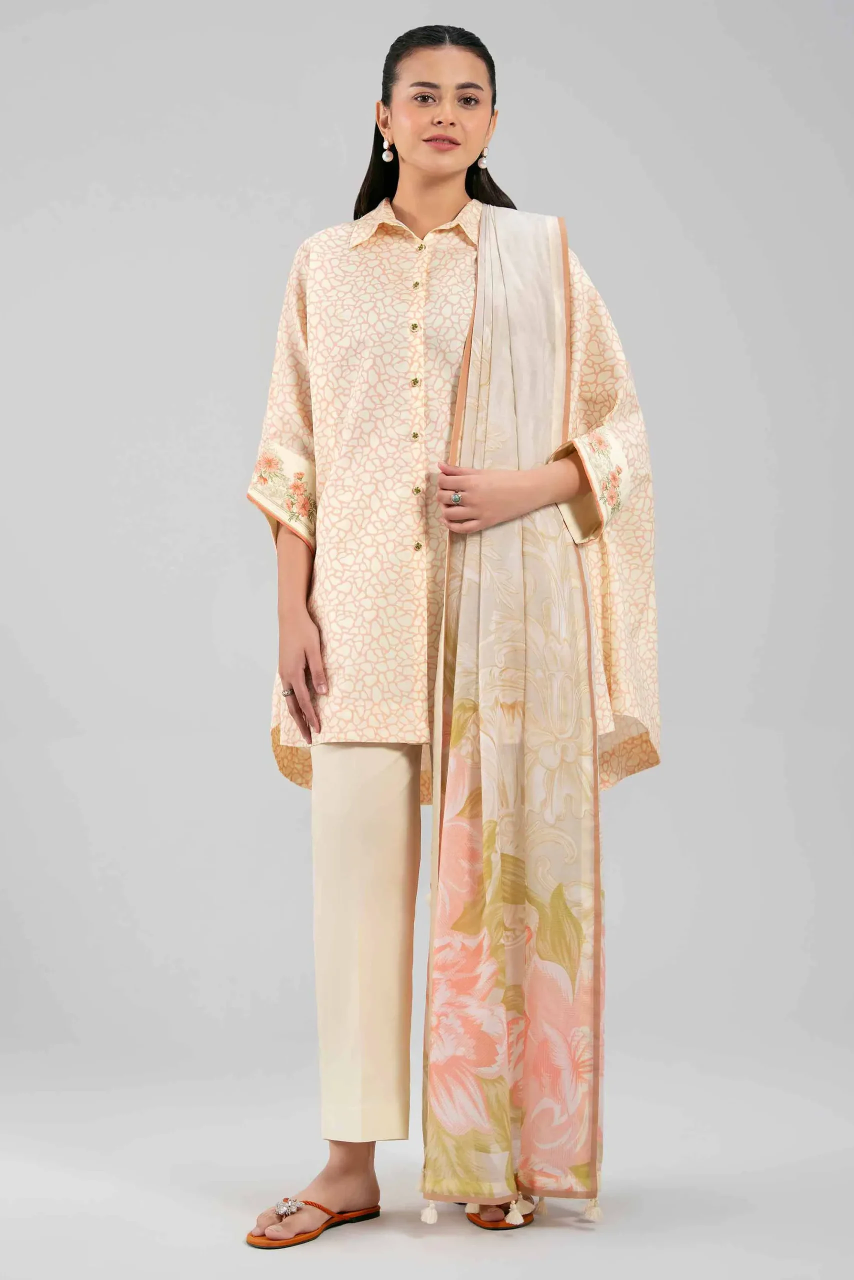 3 Piece - Printed Suit - 42601367