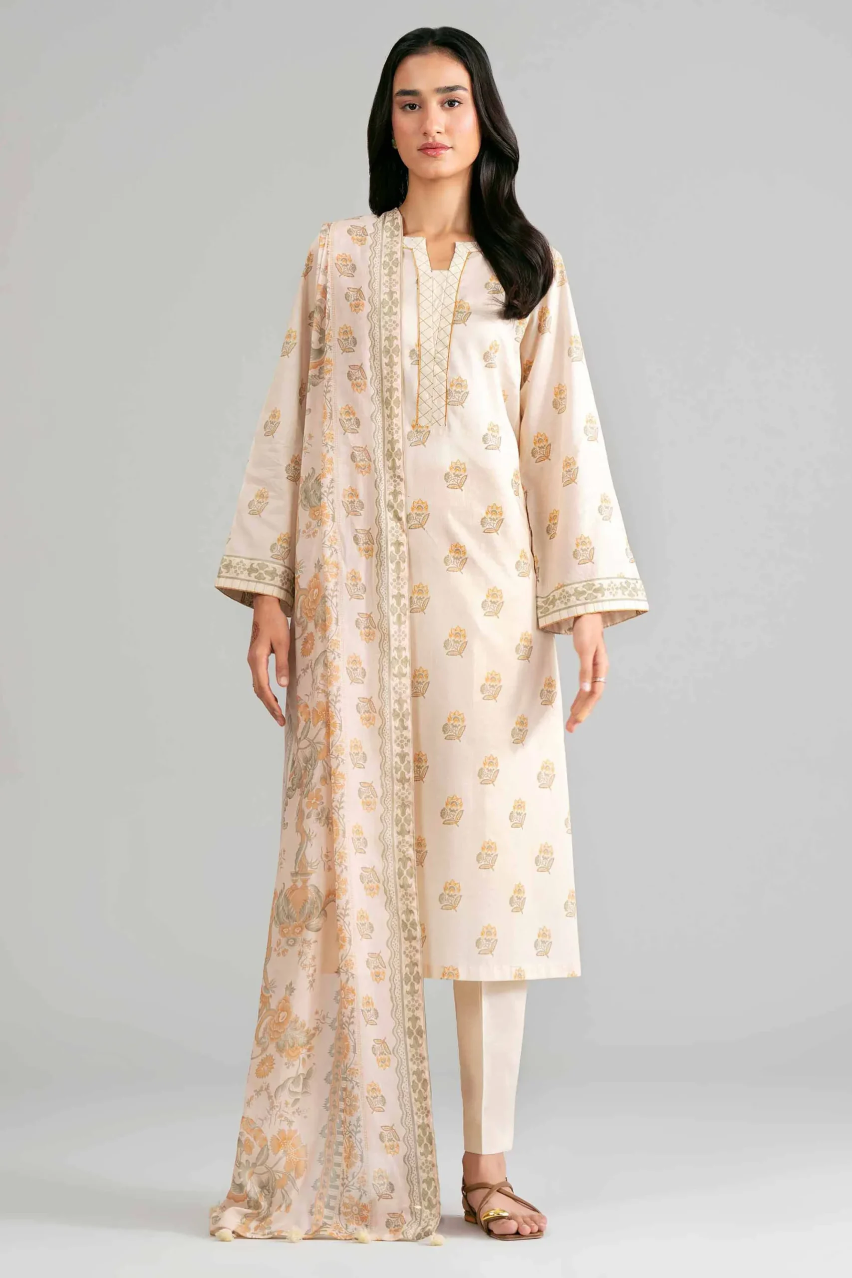 3 Piece - Printed Suit - 42601877