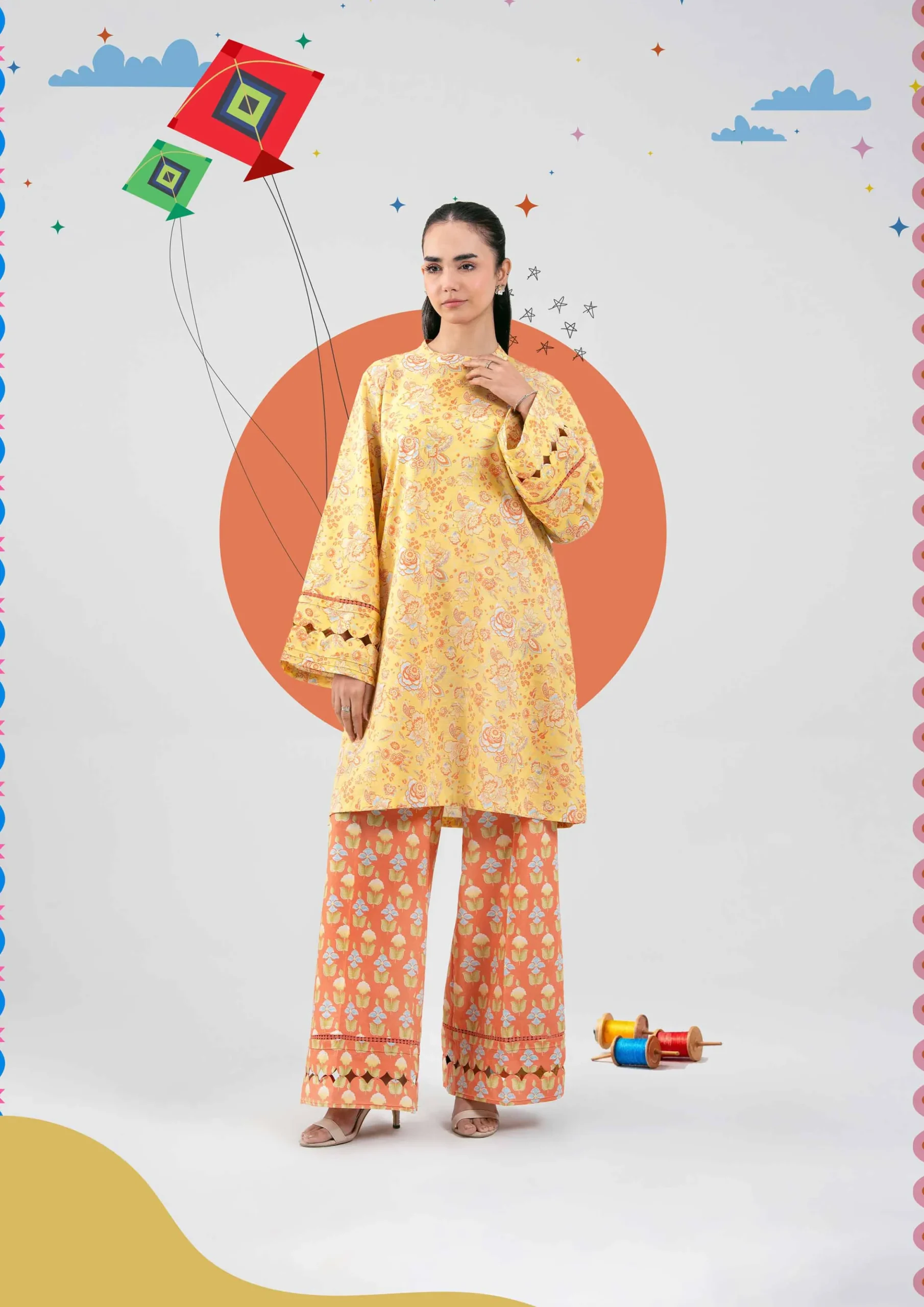 2 Piece - Printed Suit - 42601034