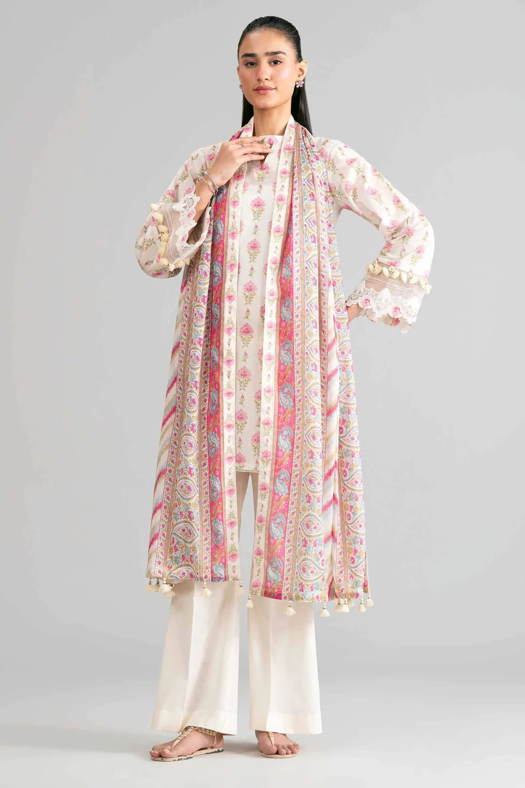 3 Piece - Printed Suit - 42601890
