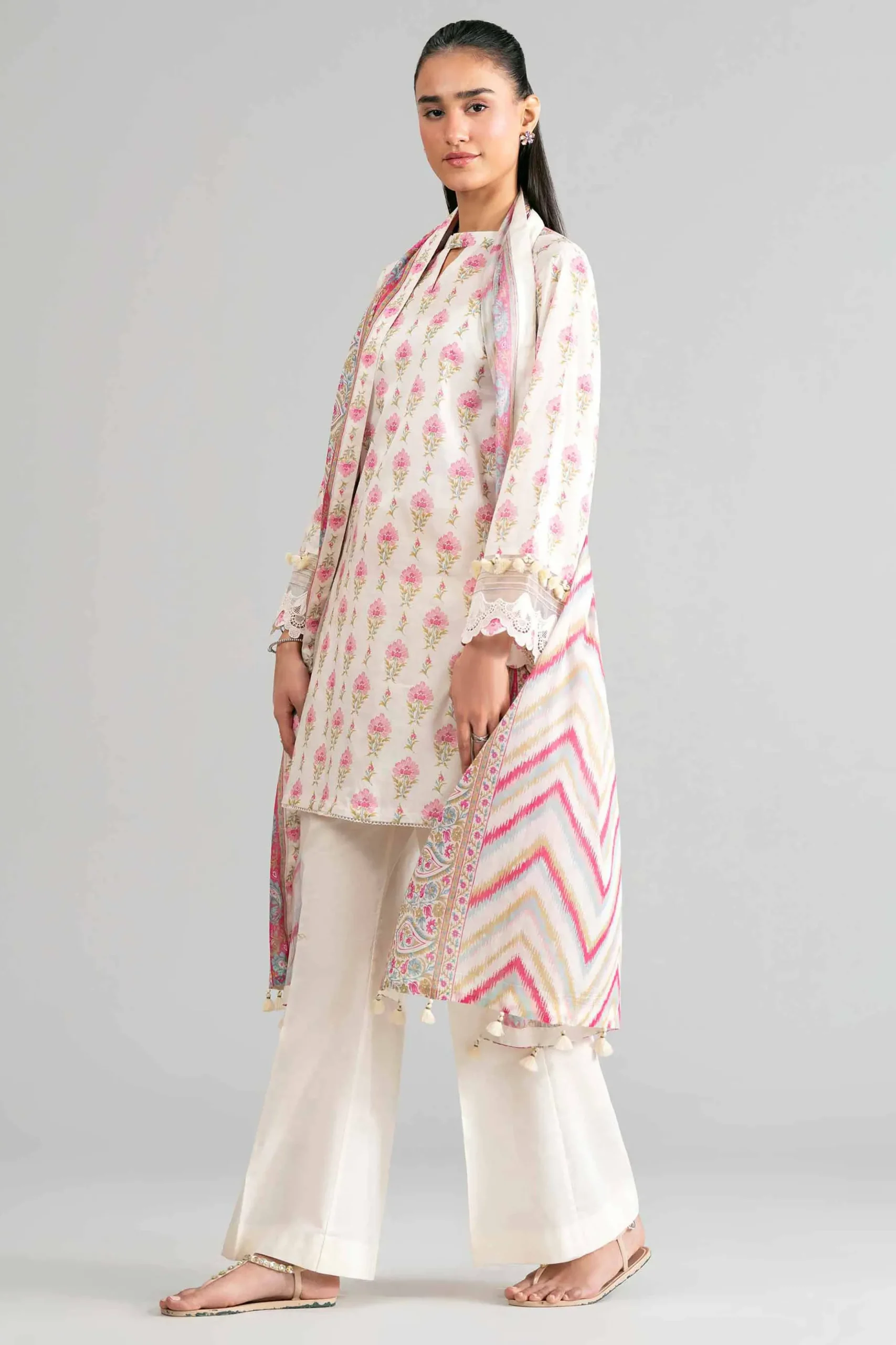 3 Piece - Printed Suit - 42601890