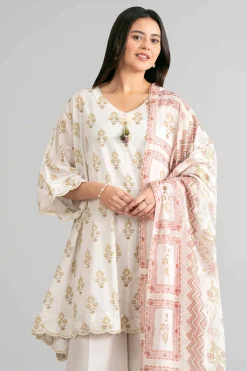 3 Piece - Printed Suit - 42601874