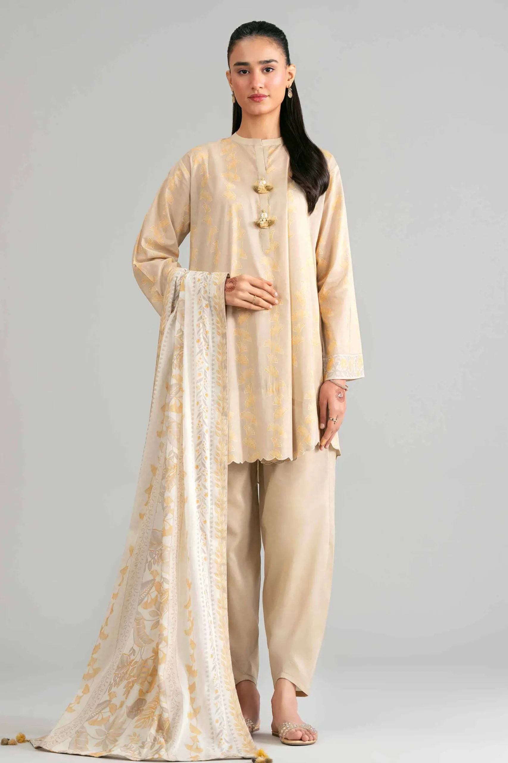 3 Piece - Printed Suit - 42601866