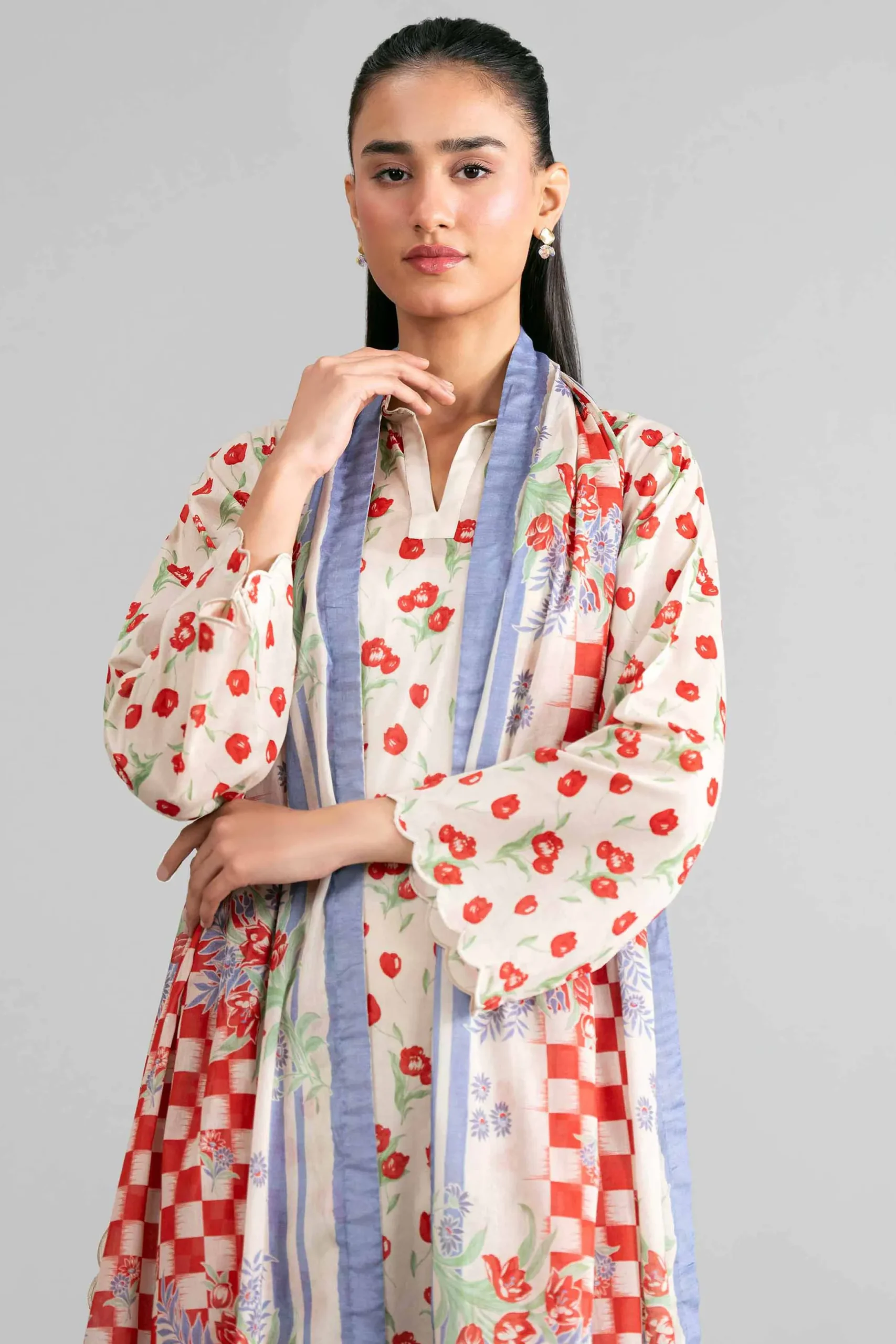 3 Piece - Printed Suit - 42601880