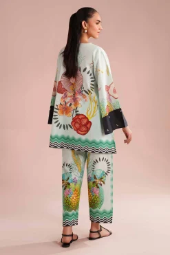 2 Piece - Printed Suit - AS26-02