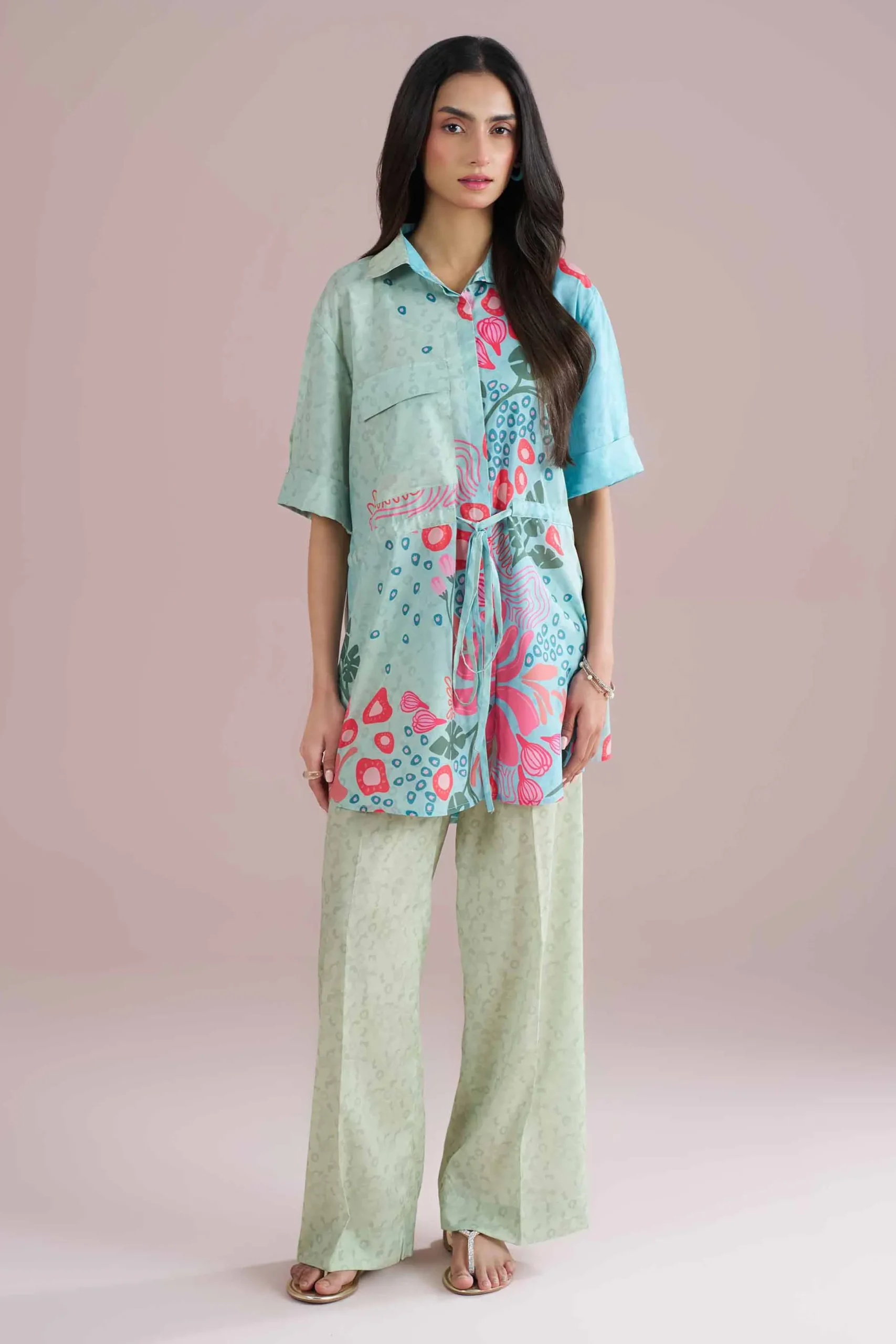 2 Piece - Printed Suit - AS26-17