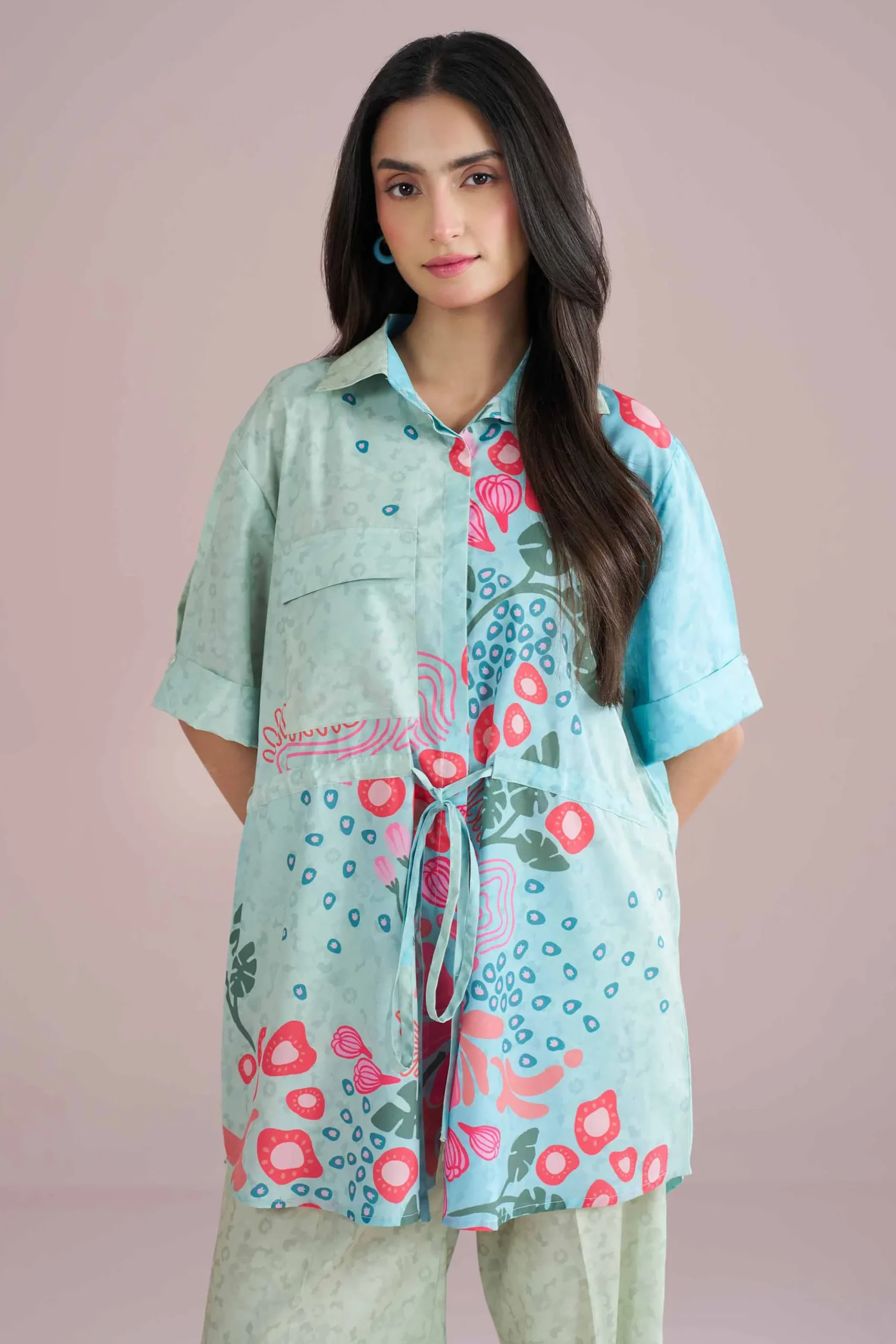2 Piece - Printed Suit - AS26-17
