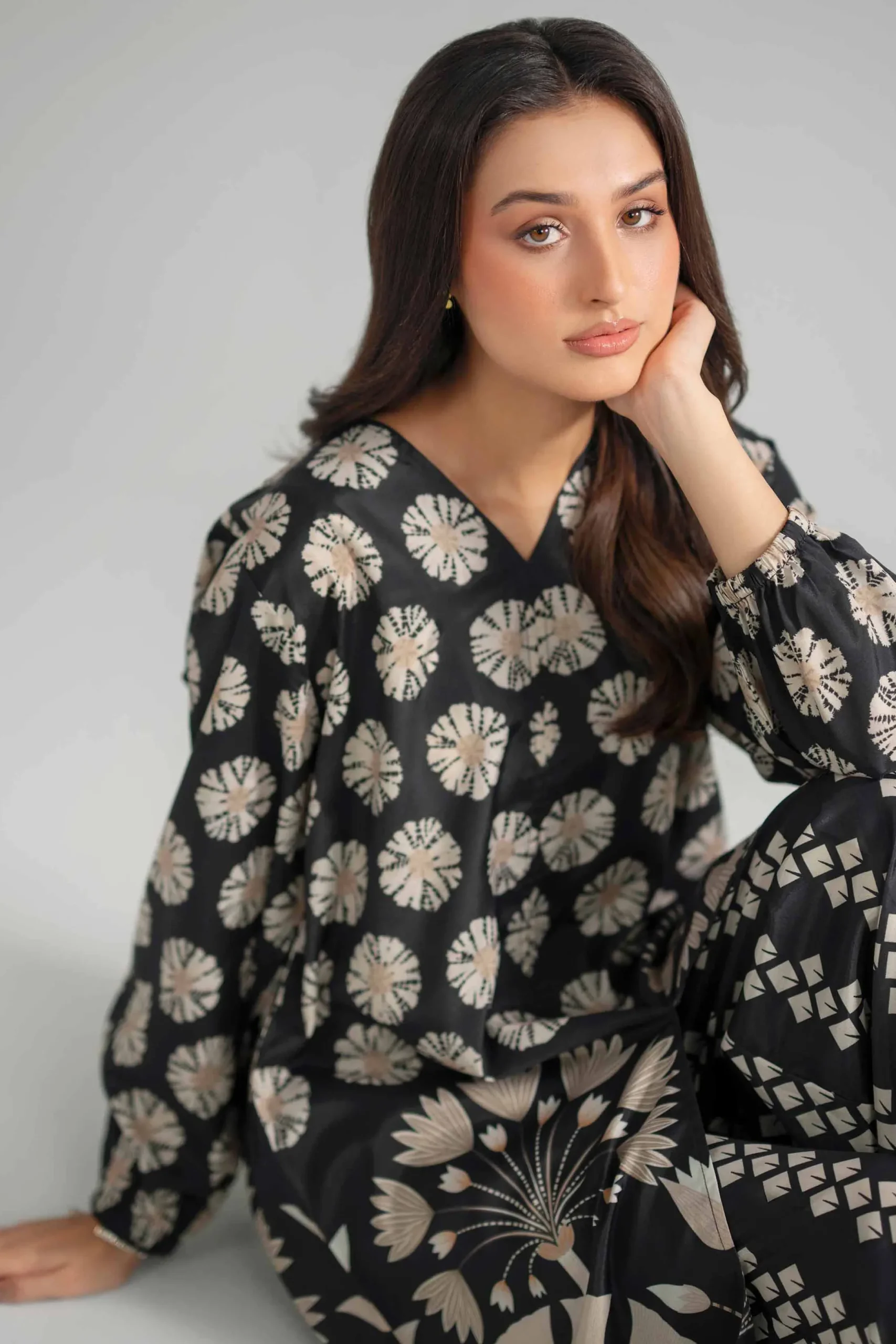 2 Piece - Printed Suit - AS26-62