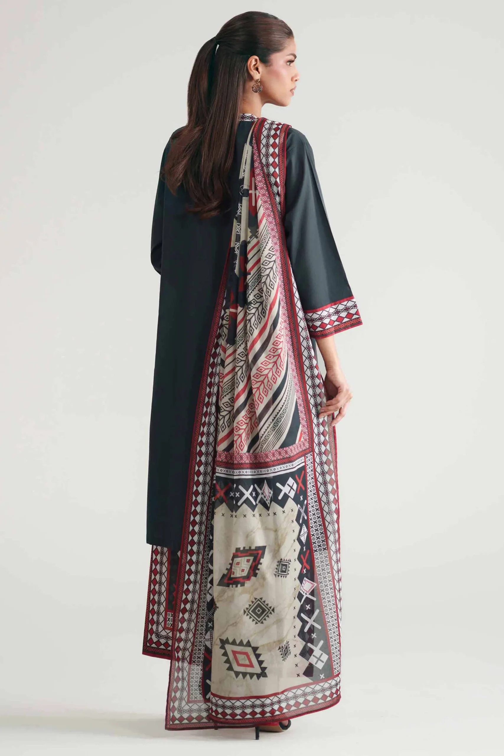 3 Piece - Printed Suit - KFE26-208