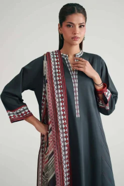 3 Piece - Printed Suit - KFE26-208