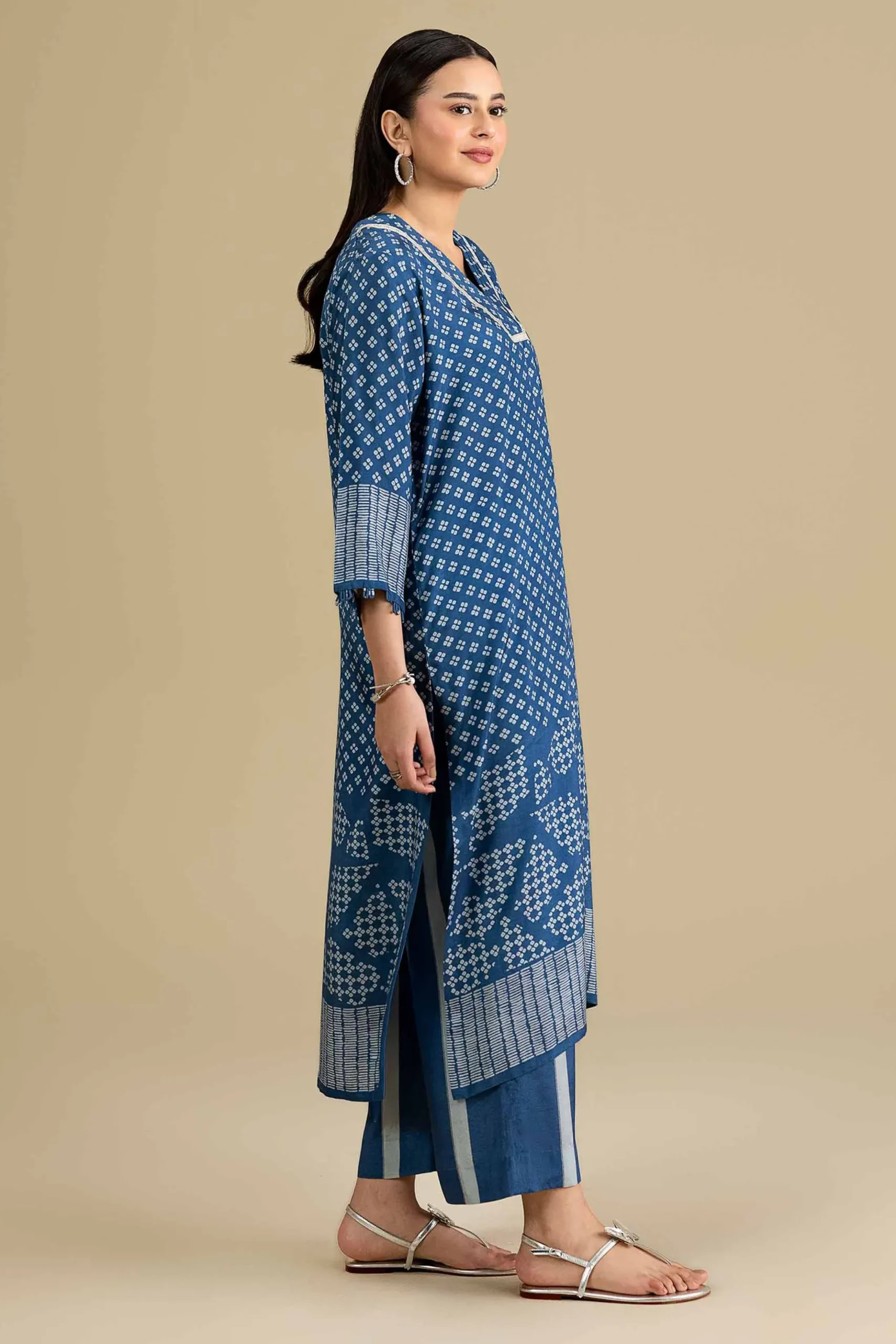 2 Piece - Printed Suit - KFE26-65