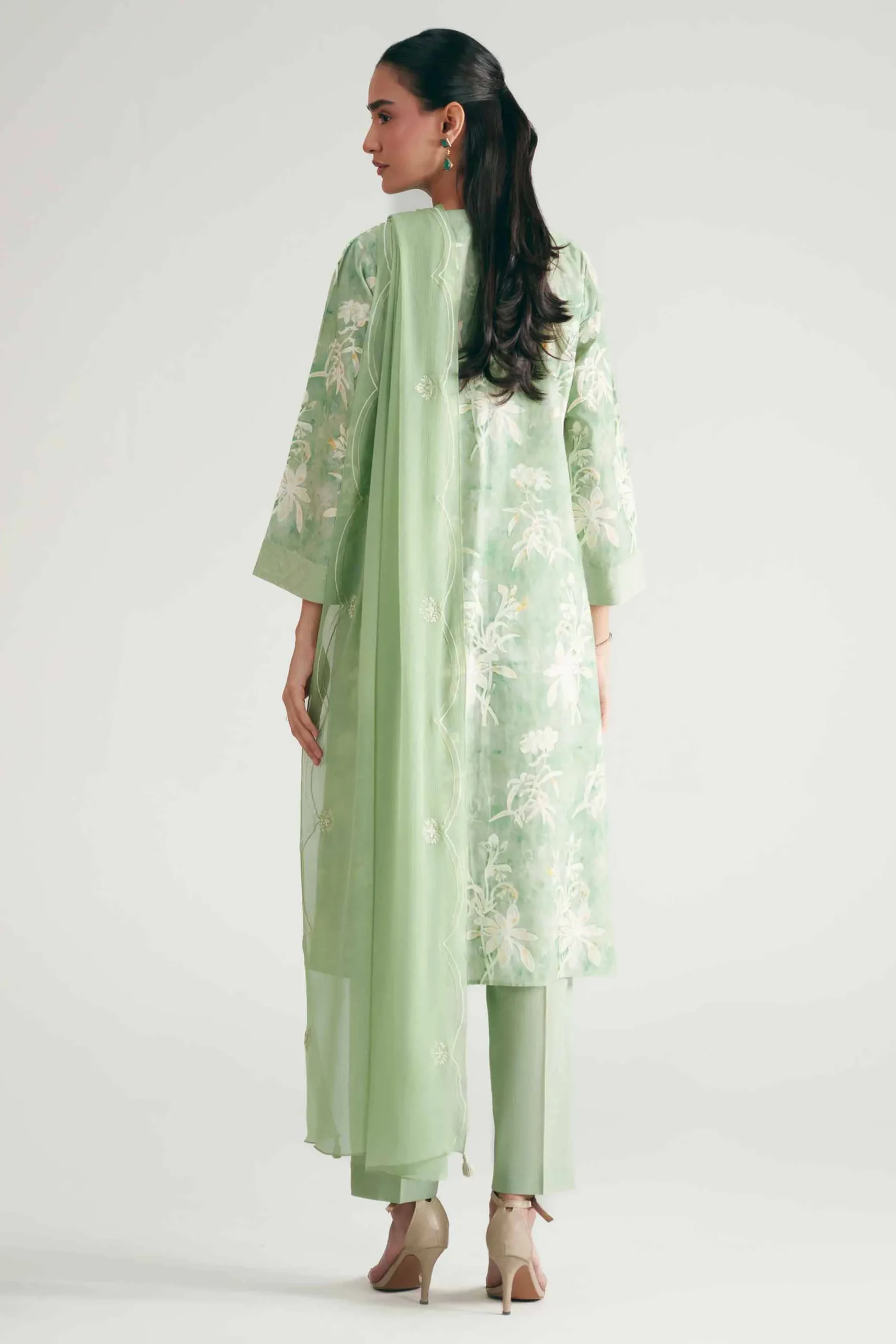 3 Piece - Printed Suit - KFE26-227