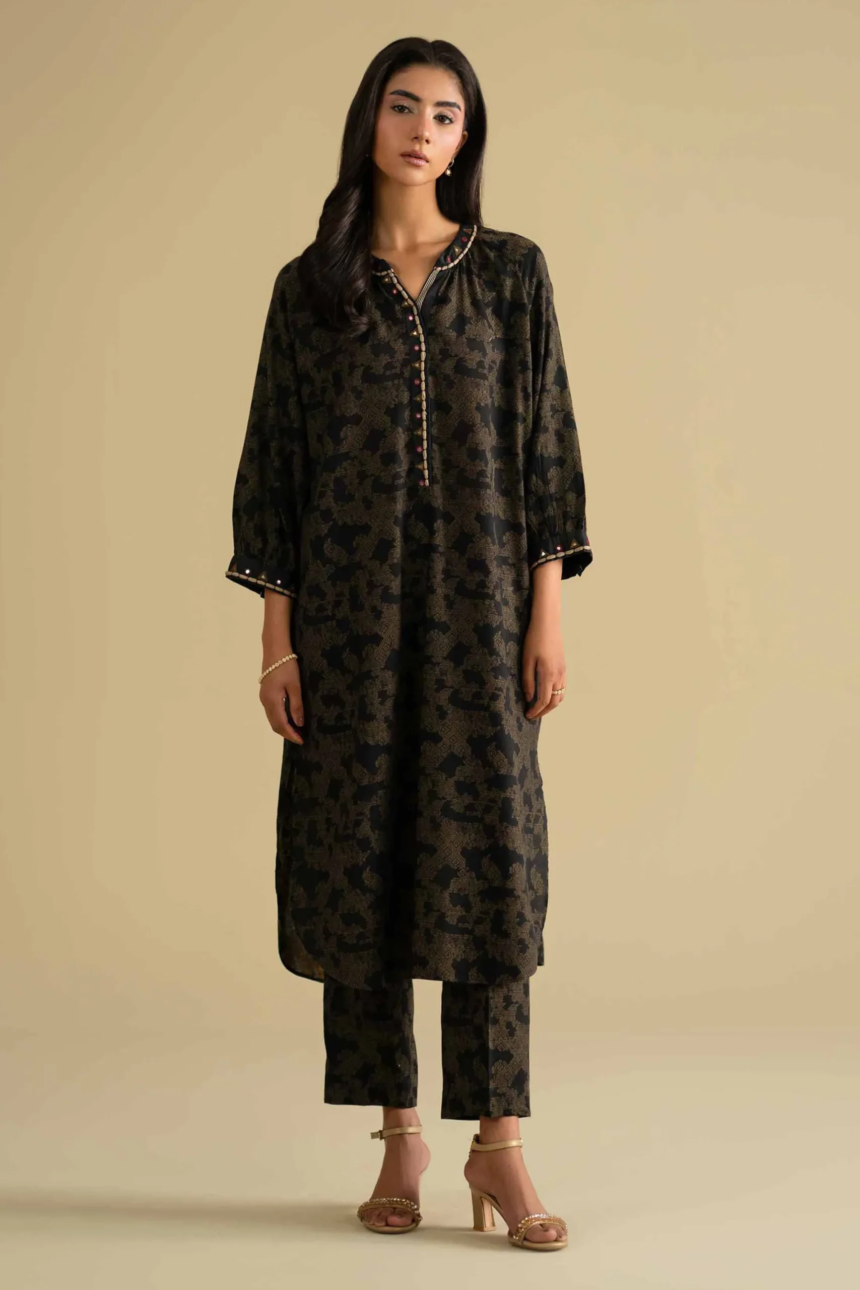 2 Piece - Printed Suit - KFE26-71