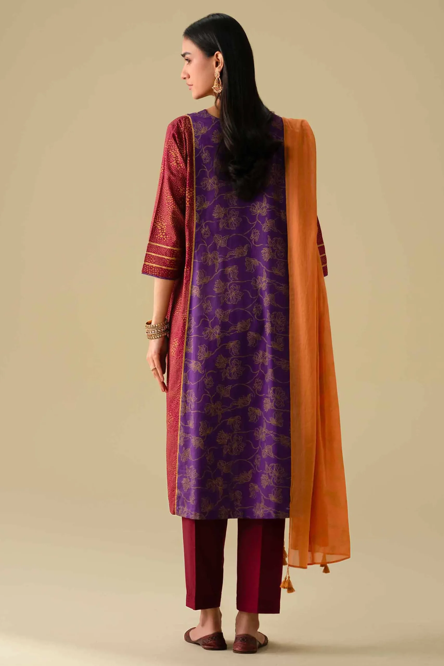 3 Piece - Printed Suit - KFE26-114