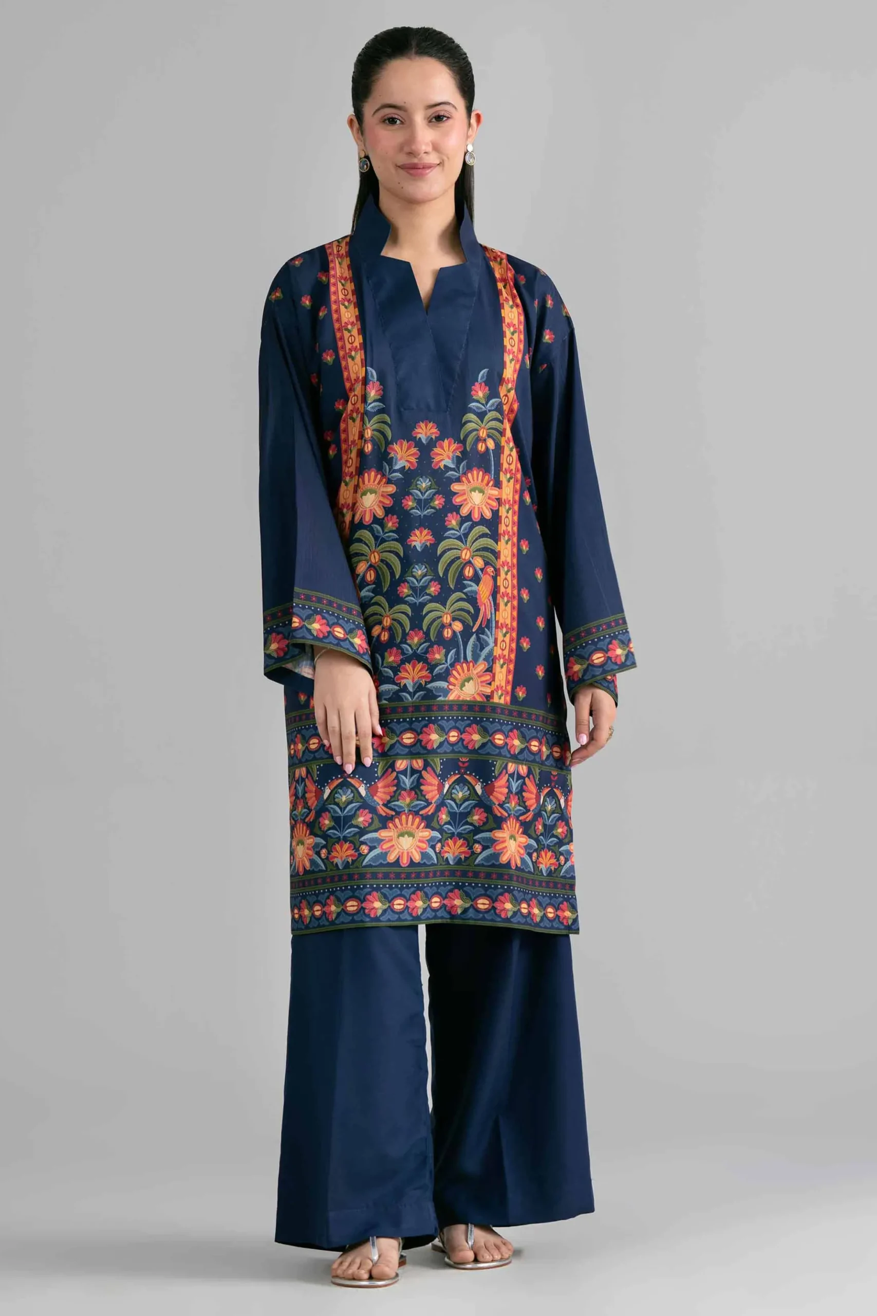 2 Piece - Printed Suit - PE26-480