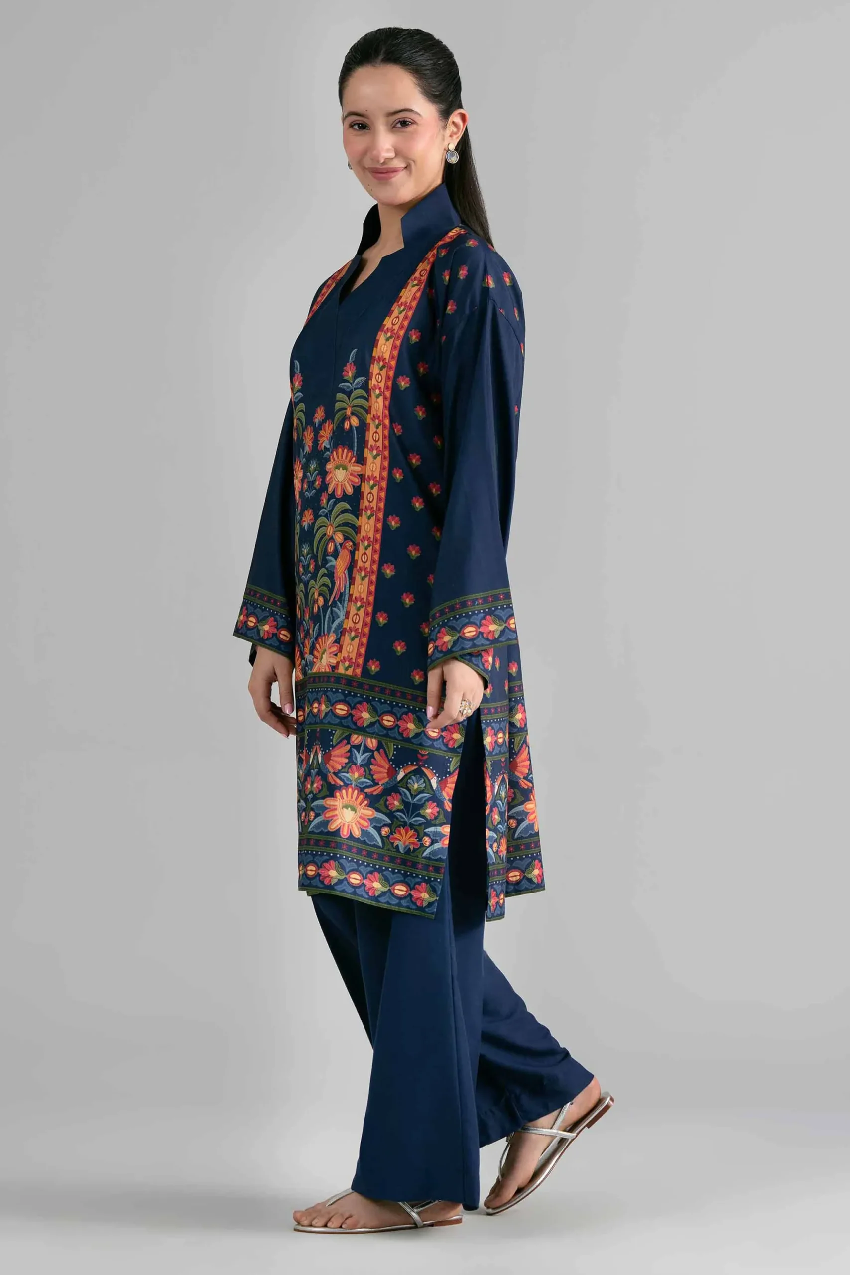 2 Piece - Printed Suit - PE26-480