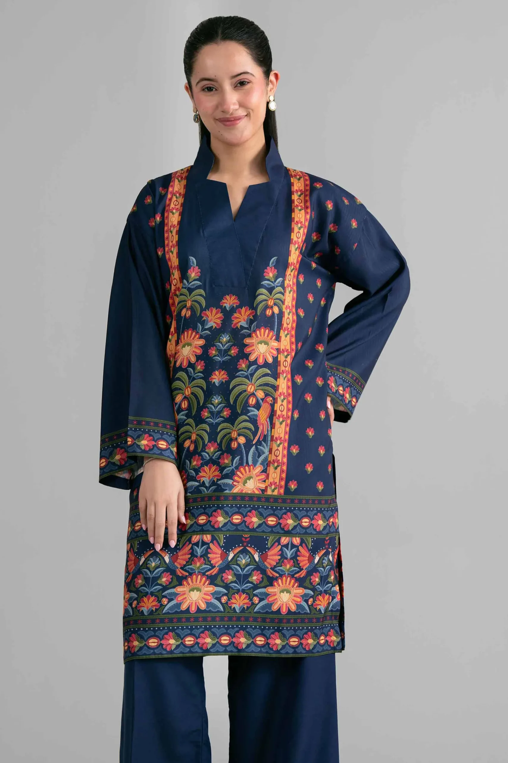2 Piece - Printed Suit - PE26-480