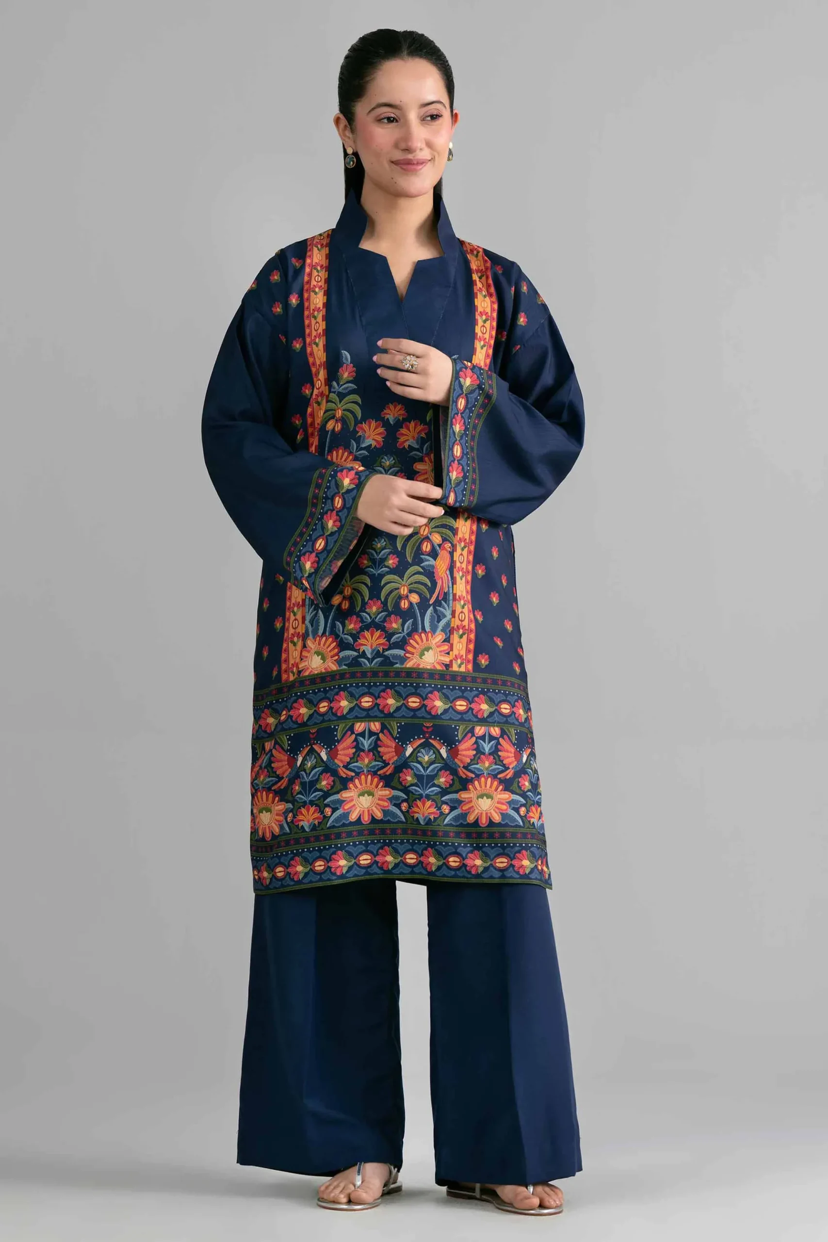 2 Piece - Printed Suit - PE26-480
