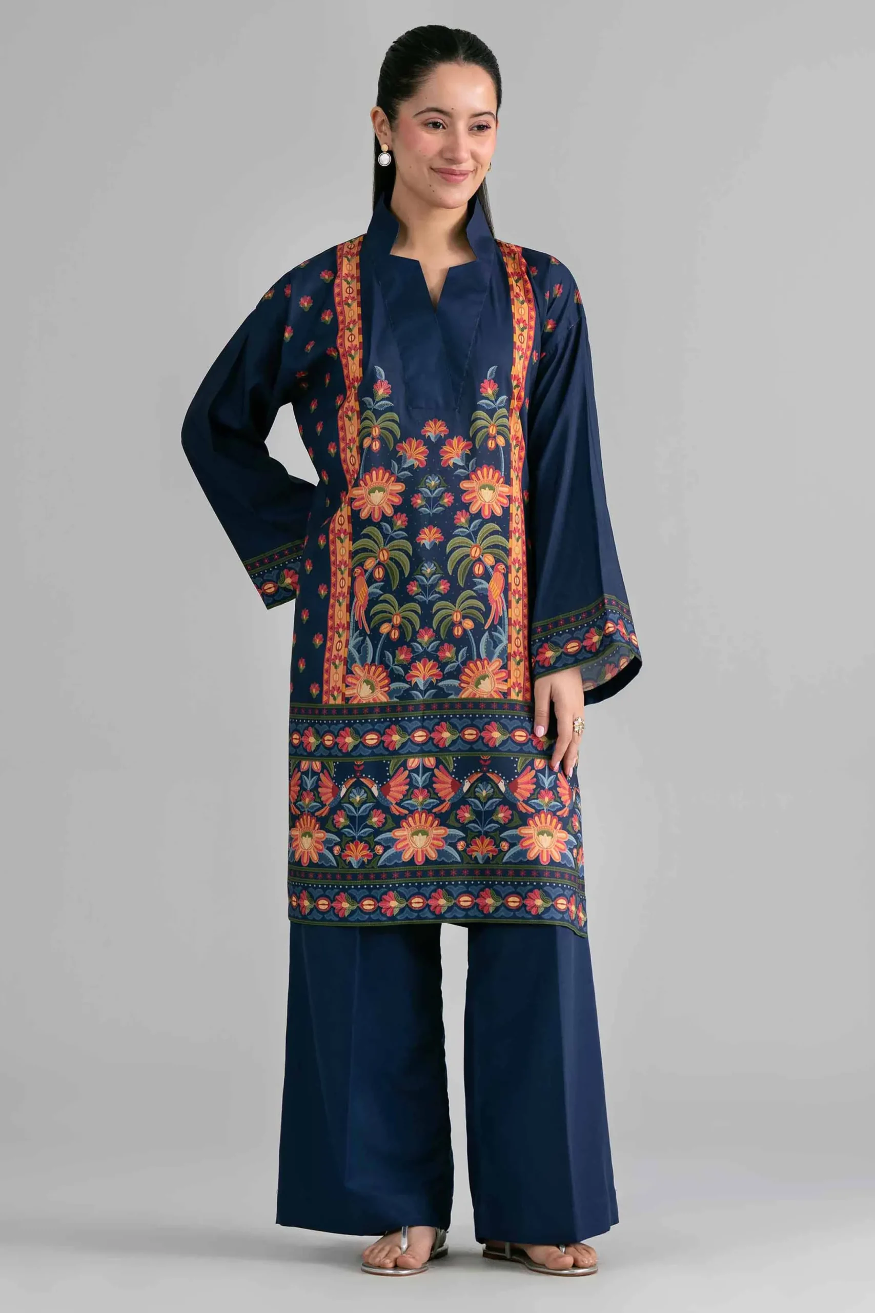 2 Piece - Printed Suit - PE26-480