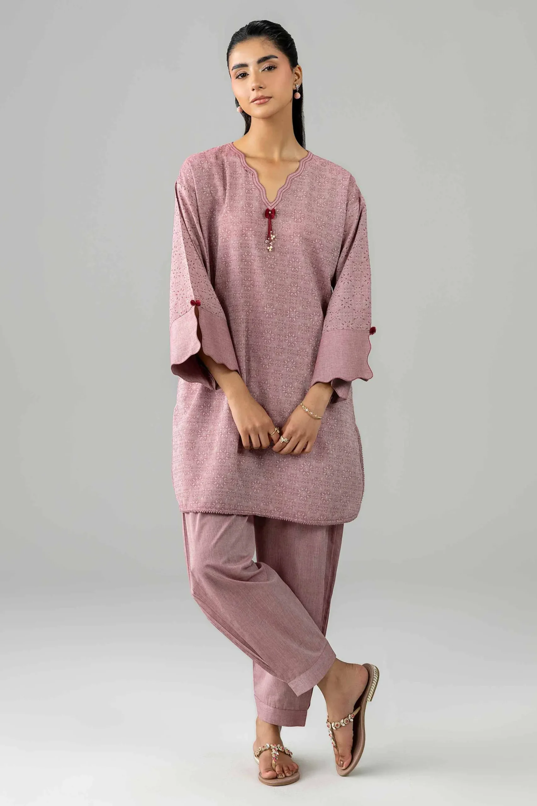 2 Piece - Printed Suit - PE26-527