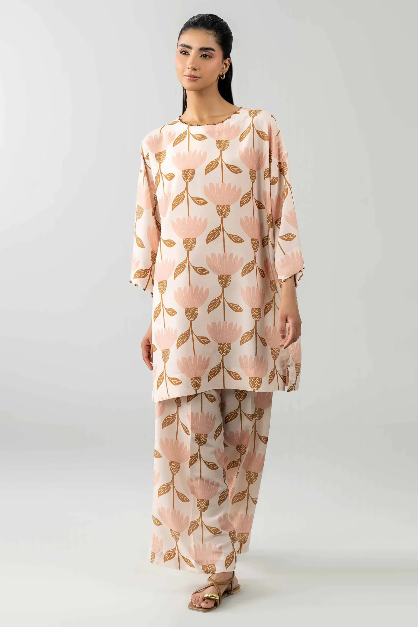 2 Piece - Printed Suit - PE26-356