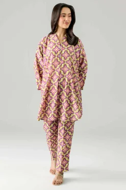 2 Piece - Printed Suit - PE26-366