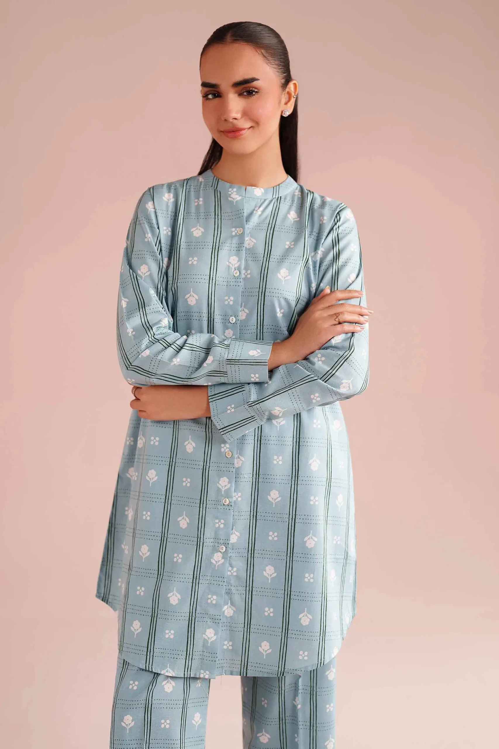 2 Piece - Printed Suit - PE26-186