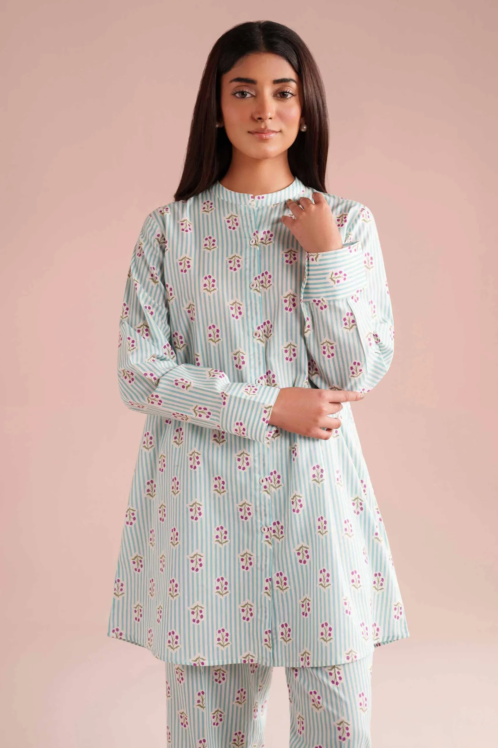 2 Piece - Printed Suit - PE26-183