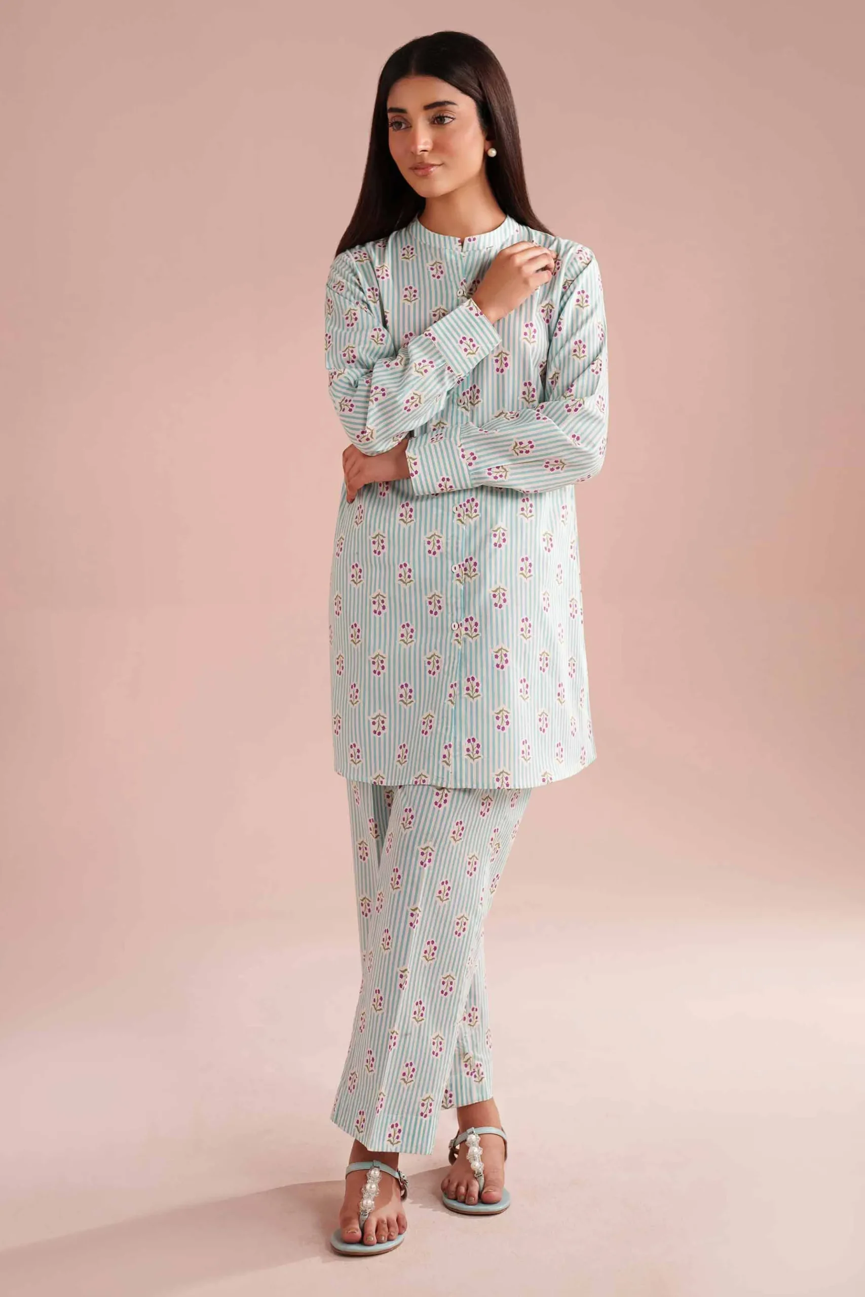 2 Piece - Printed Suit - PE26-183