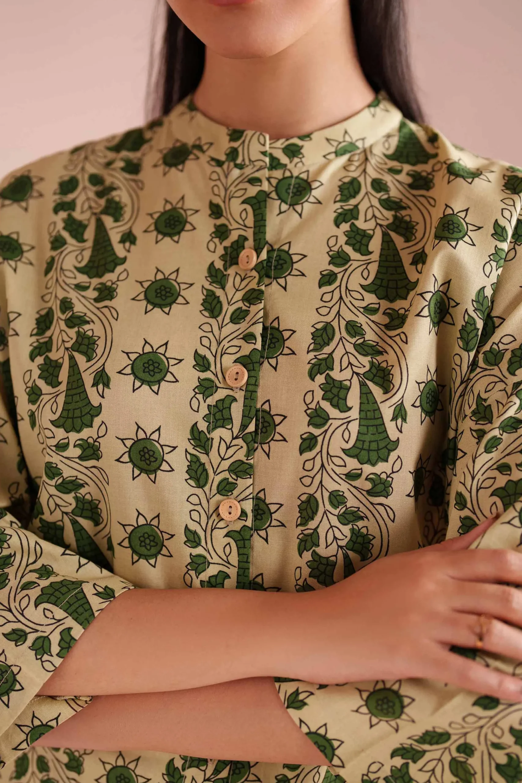 2 Piece - Printed Suit - PE26-181