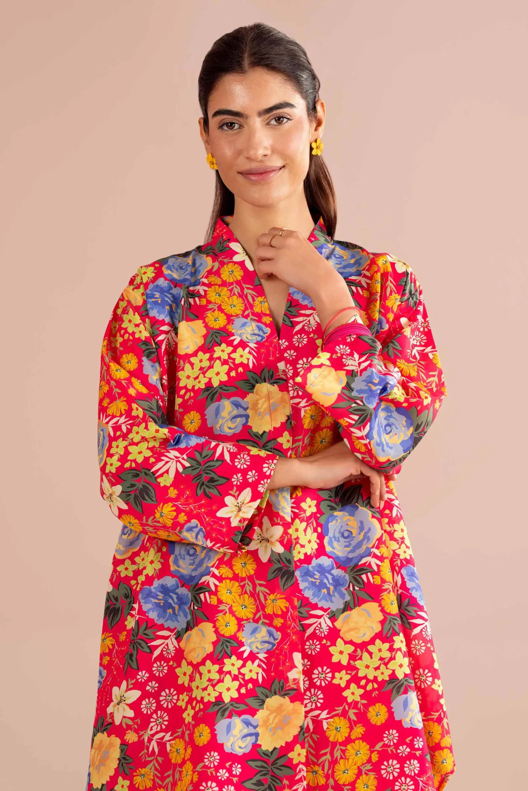 2 Piece - Printed Suit - PE26-426