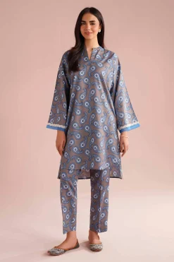 2 Piece - Printed Suit - PE26-182