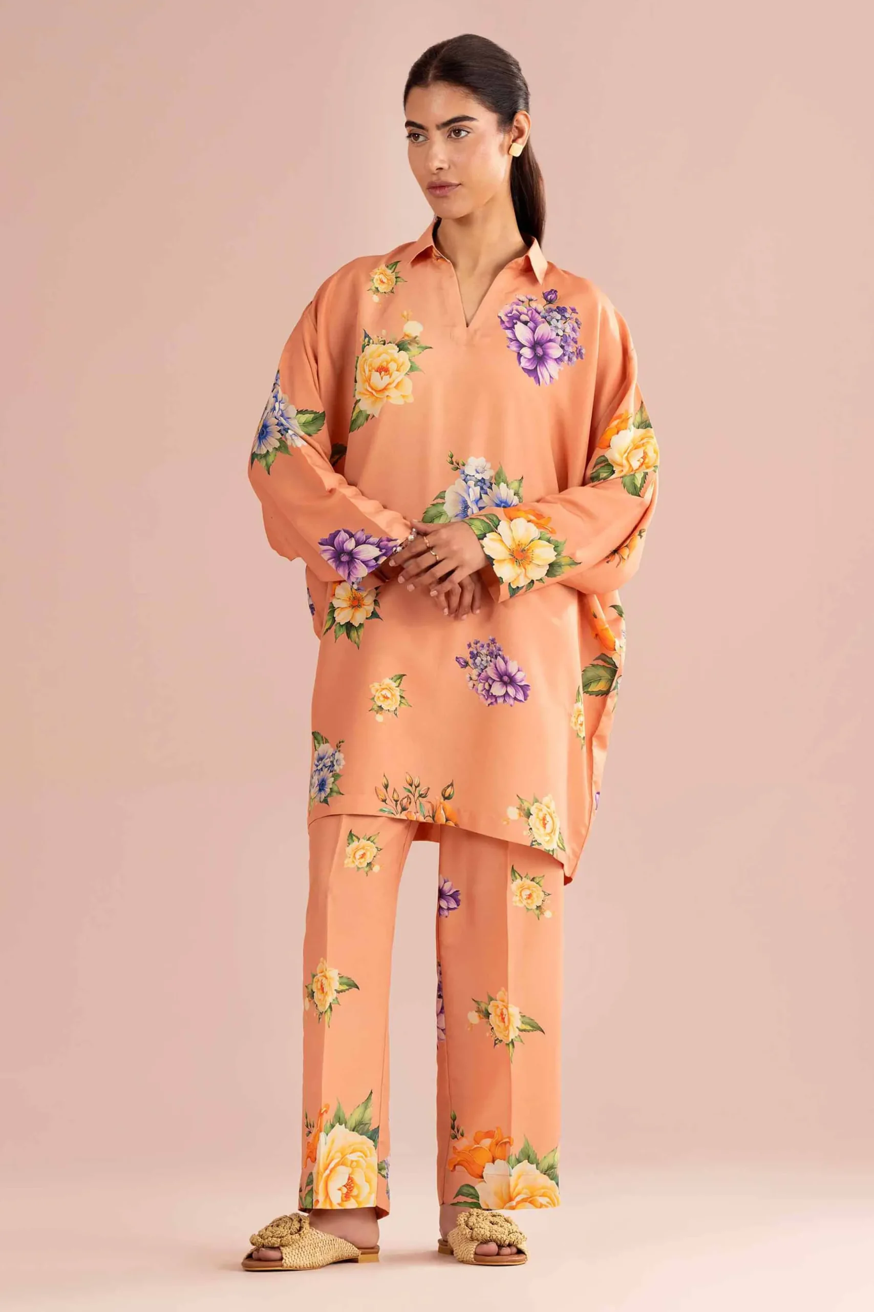 2 Piece - Printed Suit - PE26-429