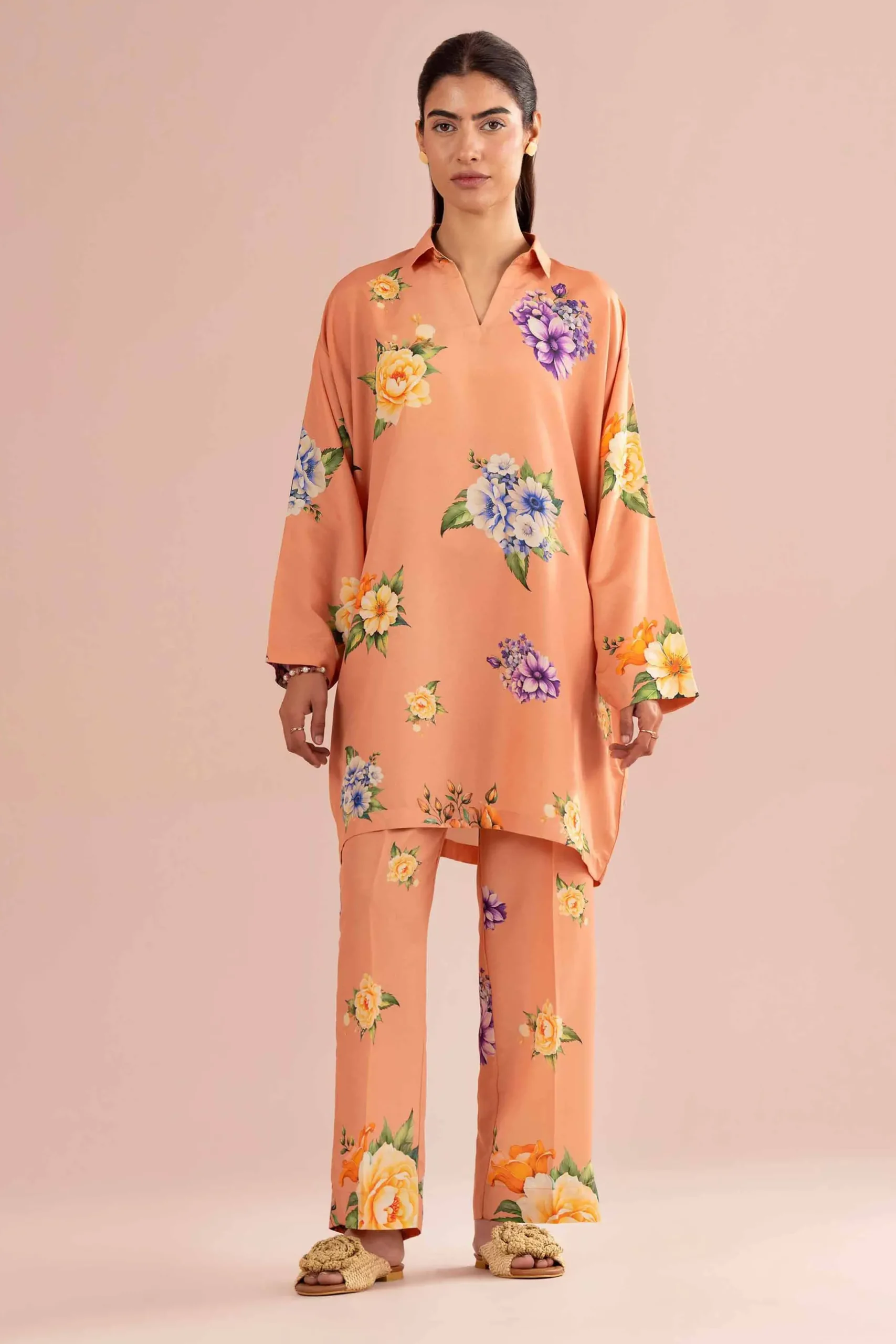 2 Piece - Printed Suit - PE26-429