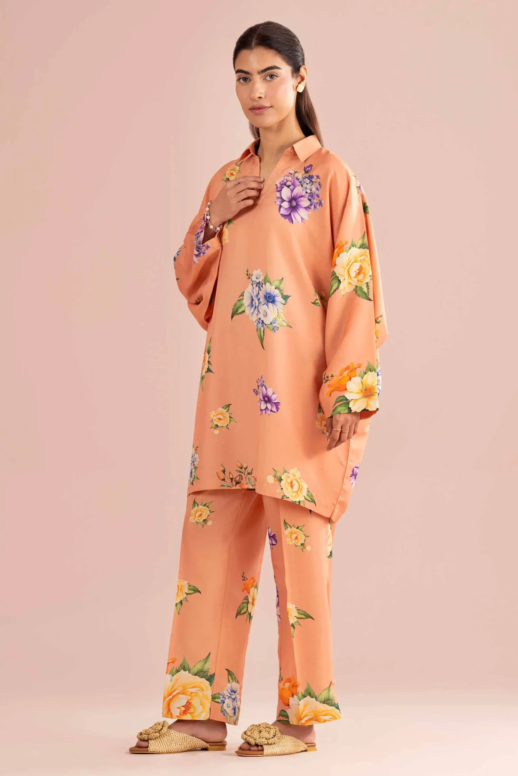 2 Piece - Printed Suit - PE26-429