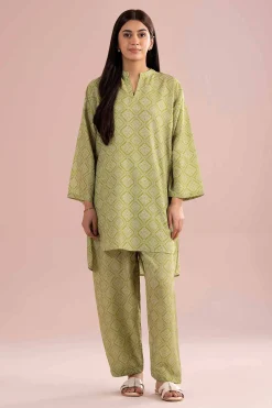 2 Piece - Printed Suit - PE26-350