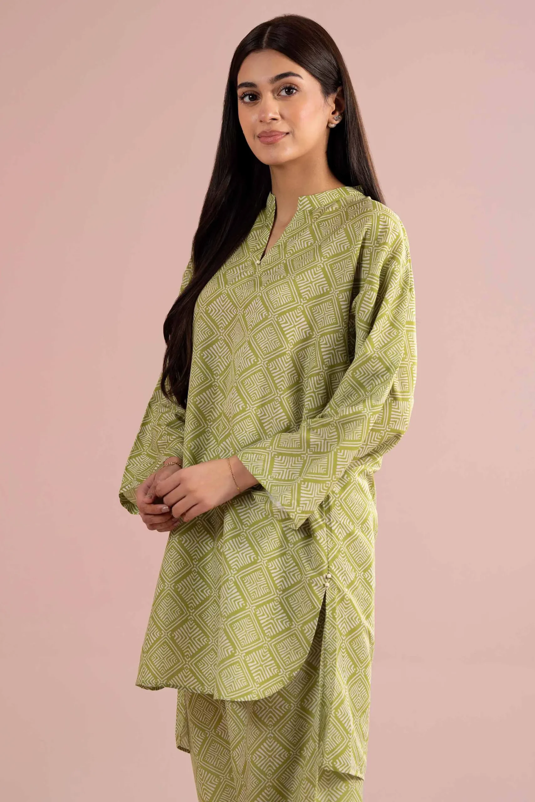 2 Piece - Printed Suit - PE26-350