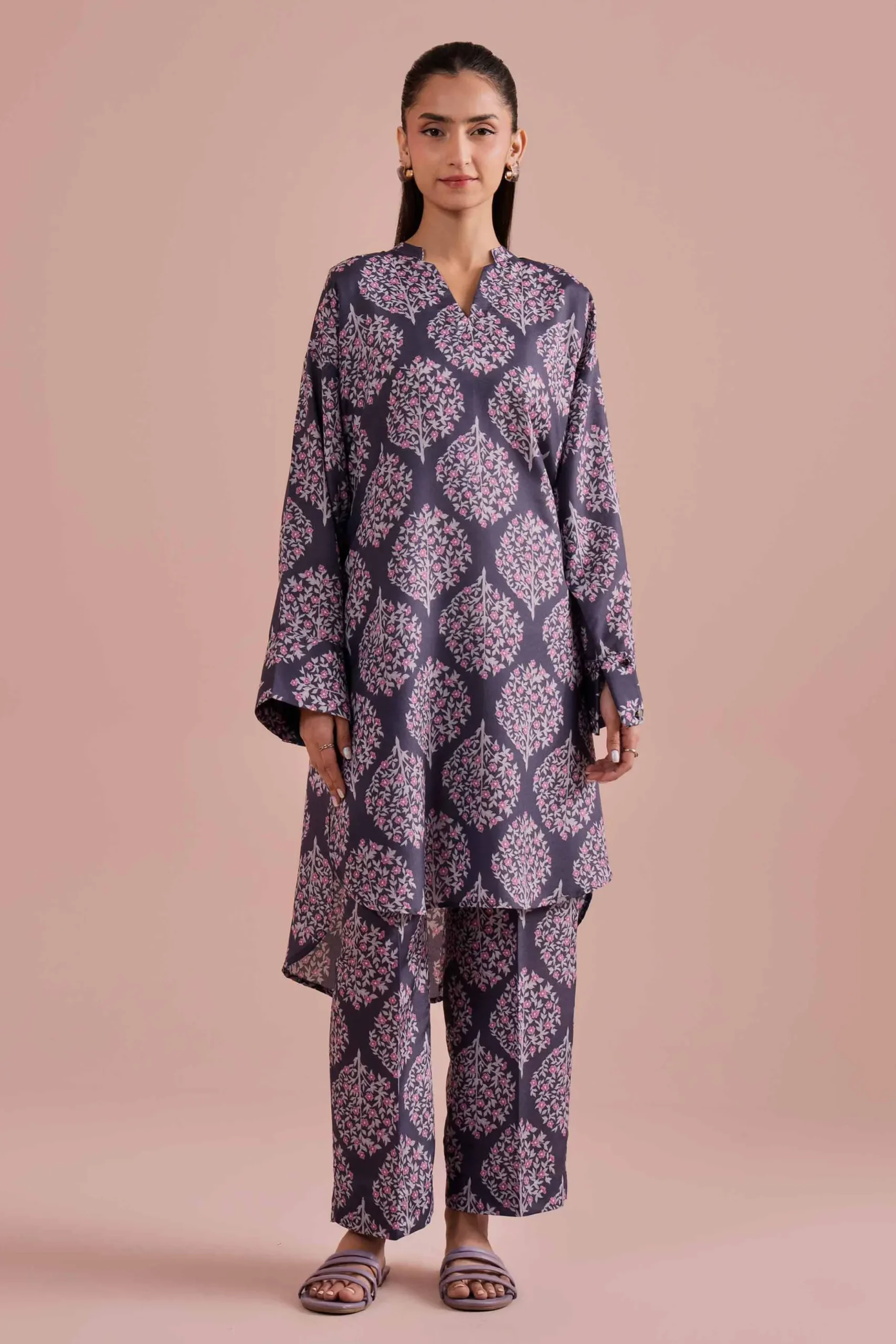2 Piece - Printed Suit - PE26-343