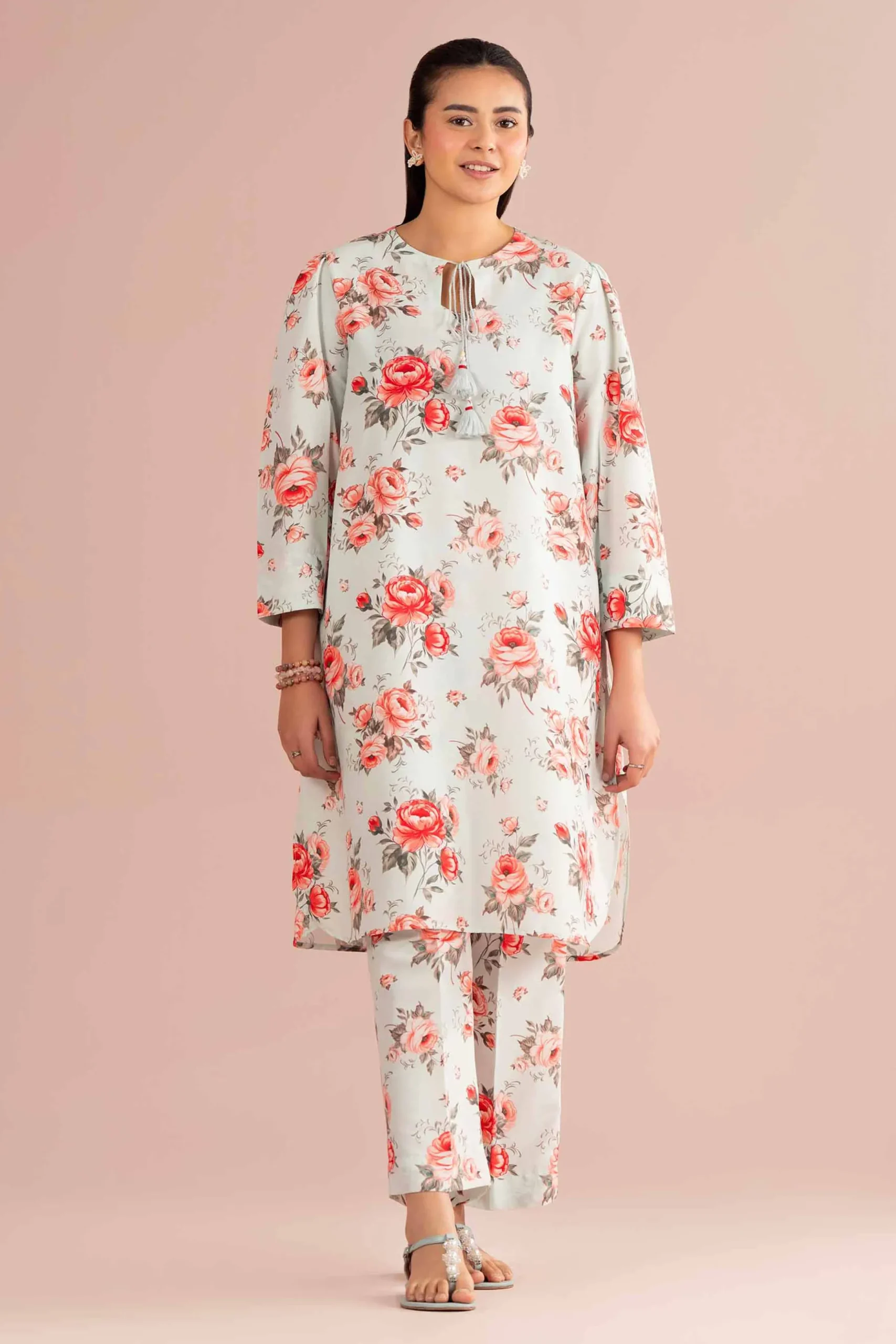 2 Piece - Printed Suit - PE26-430