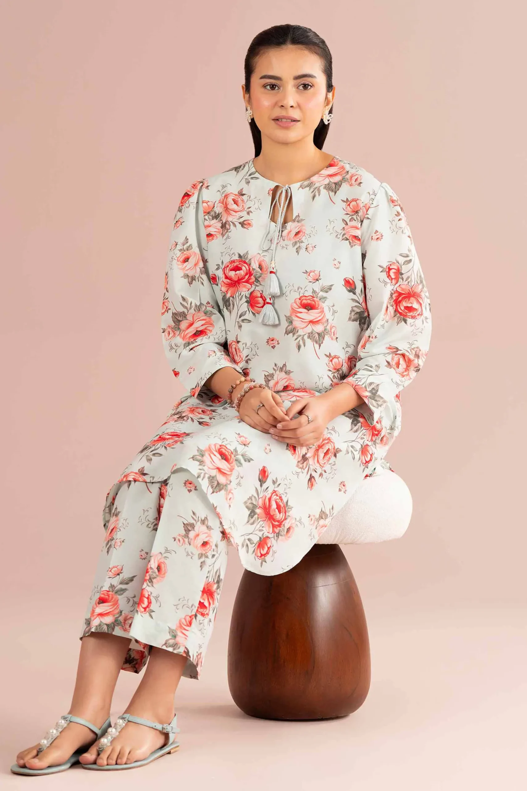 2 Piece - Printed Suit - PE26-430