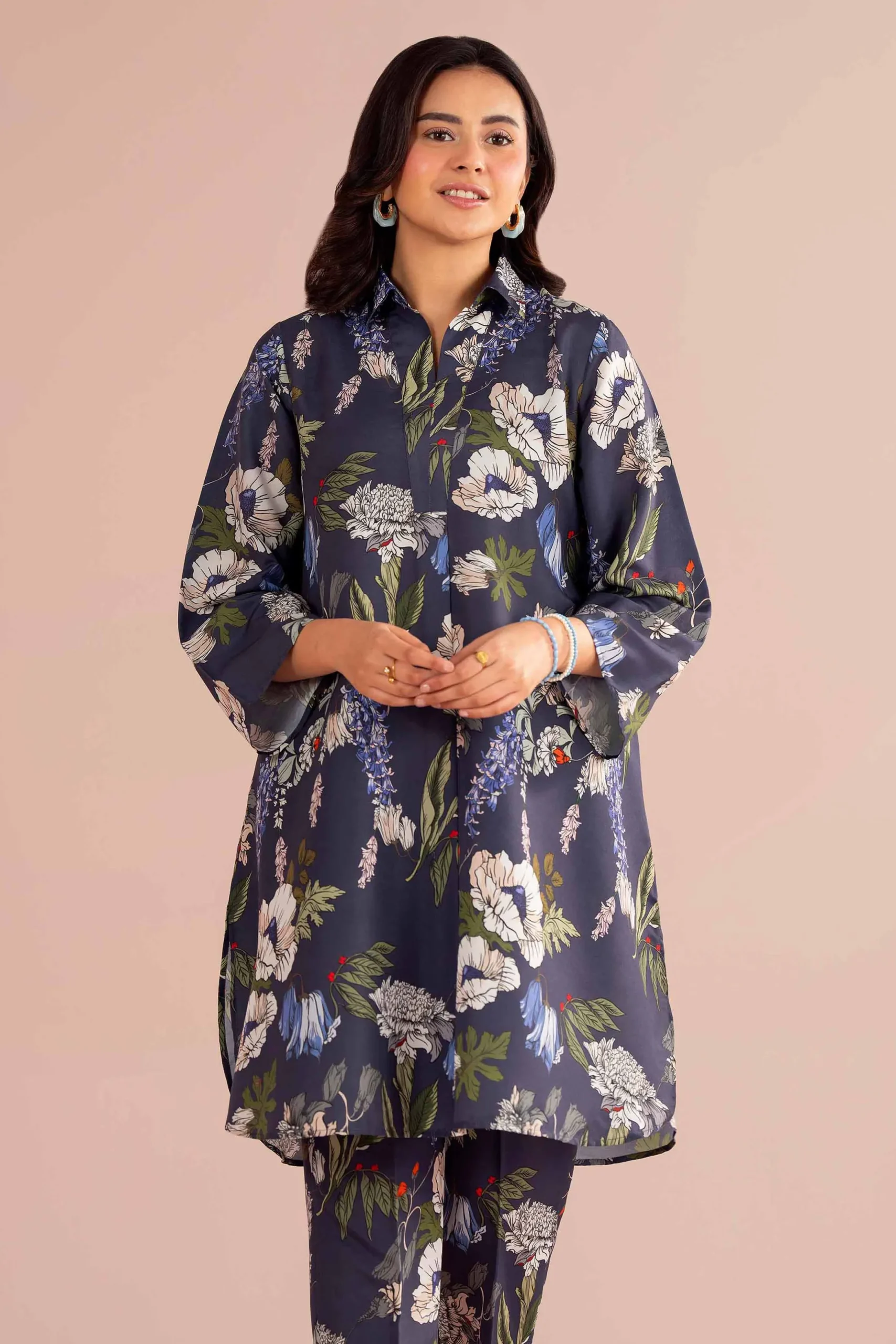 2 Piece - Printed Suit - PE26-421