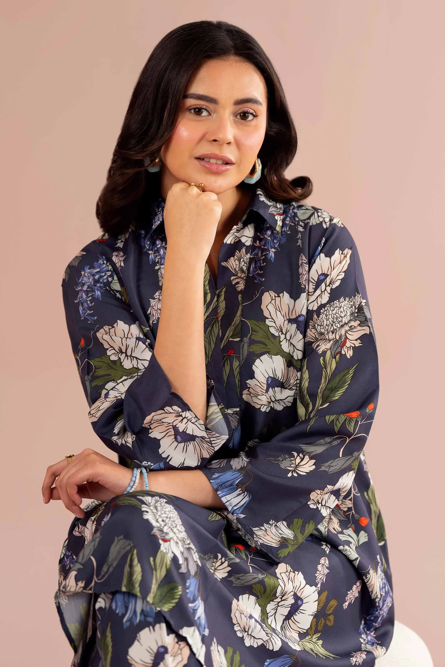 2 Piece - Printed Suit - PE26-421