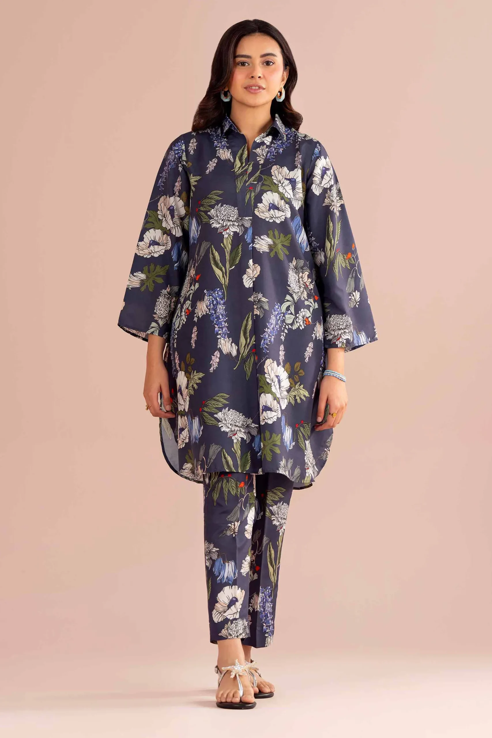 2 Piece - Printed Suit - PE26-421