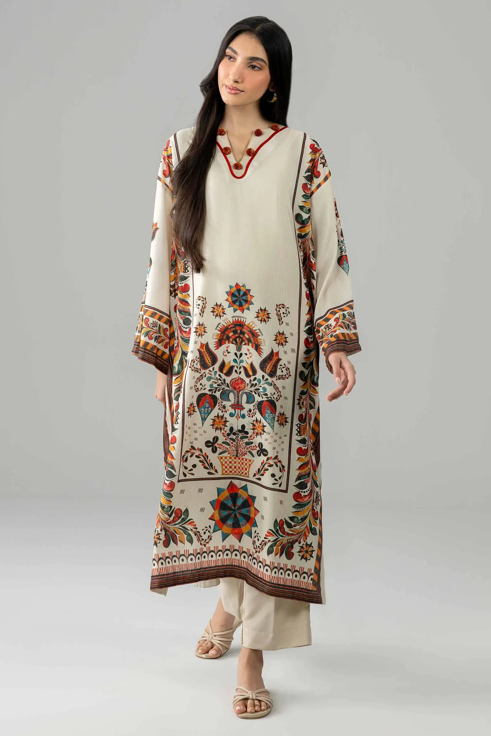 2 Piece - Printed Suit - PE26-478