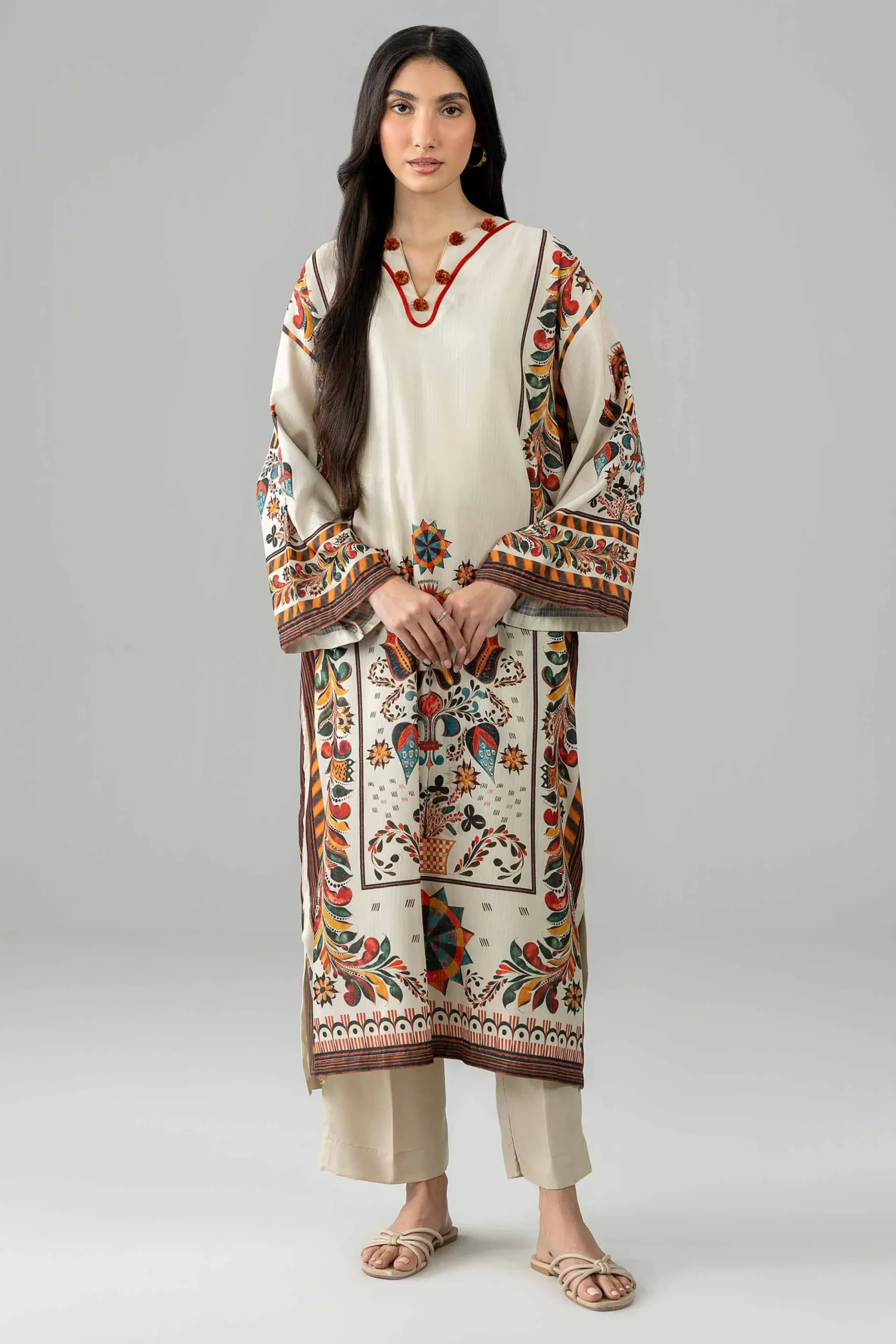 2 Piece - Printed Suit - PE26-478