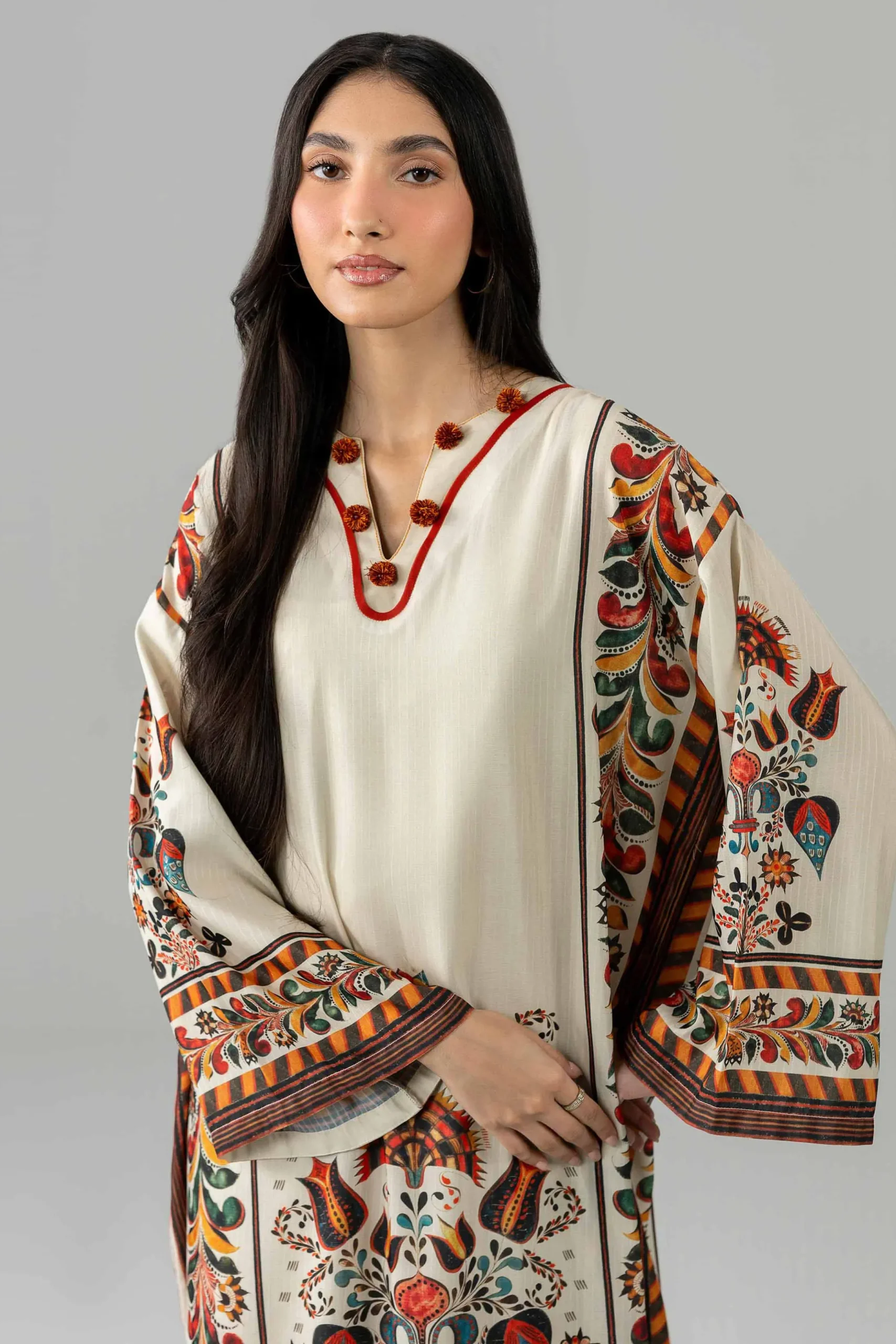 2 Piece - Printed Suit - PE26-478