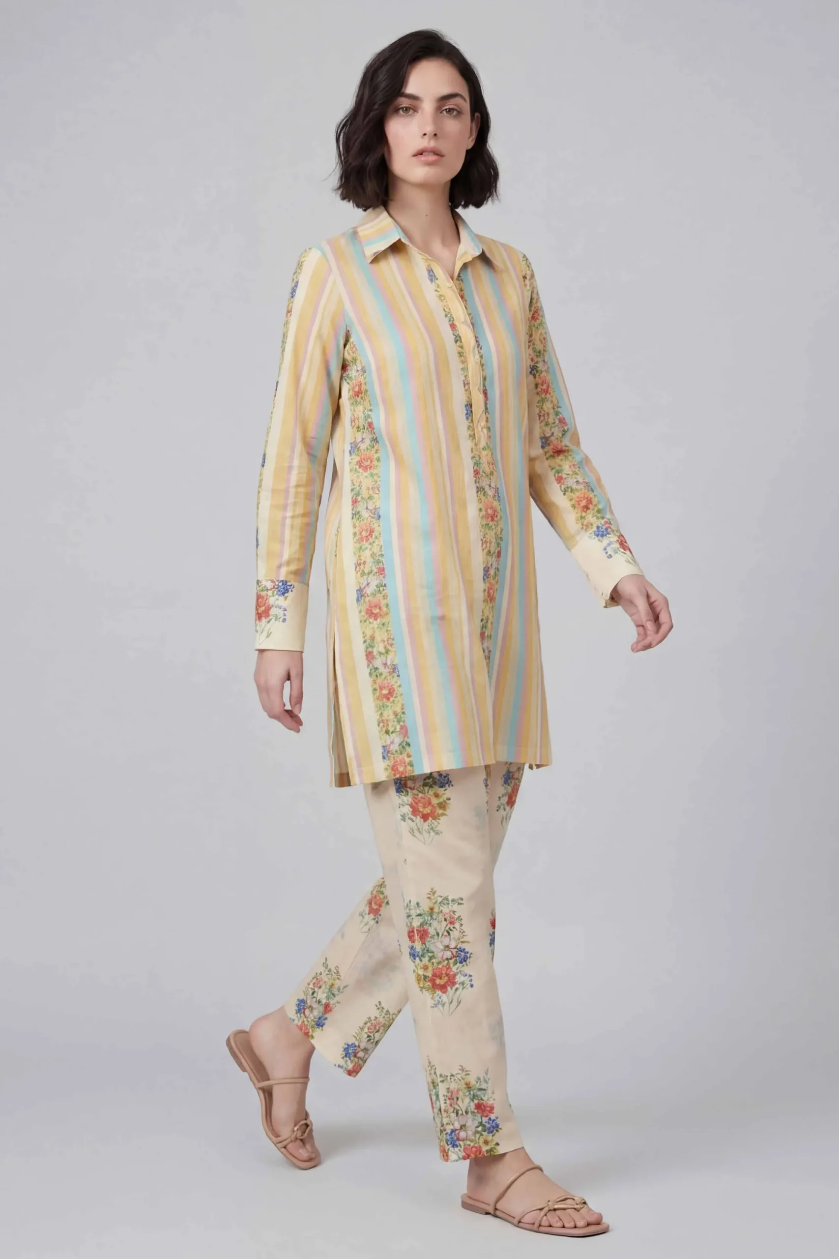2 Piece - Printed Suit - PE26-275
