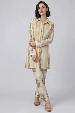2 Piece - Printed Suit - PE26-275