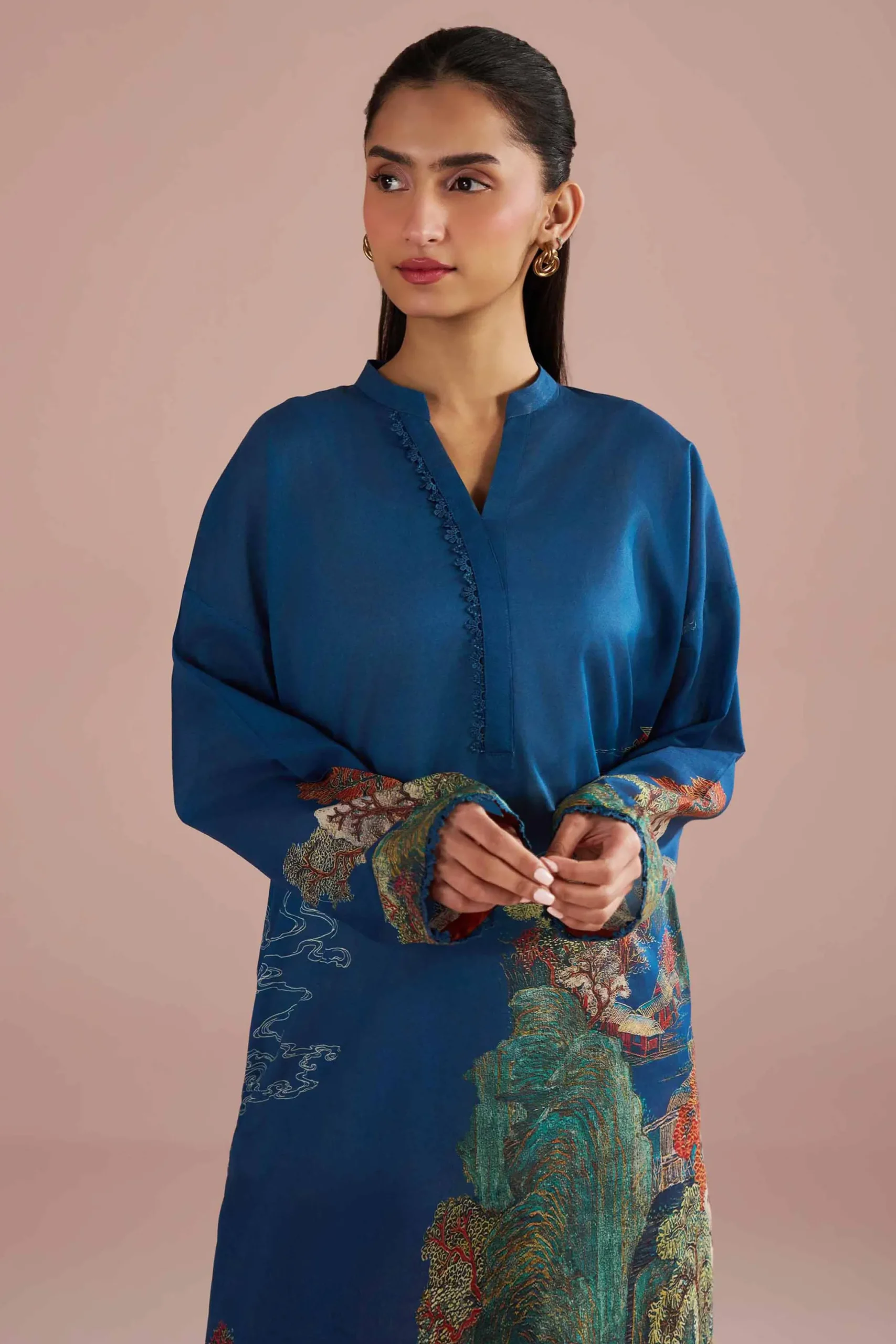 2 Piece - Printed Suit - PE26-268